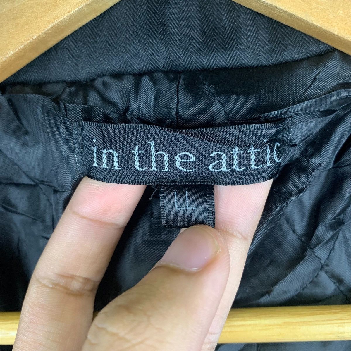 In The Attic × Japanese Brand × Vintage Vintage IN THE ATTIC Japanese Hoodie Parkas Long Coat Jacket Size US M / EU 48-50 / 2 - 6 Thumbnail