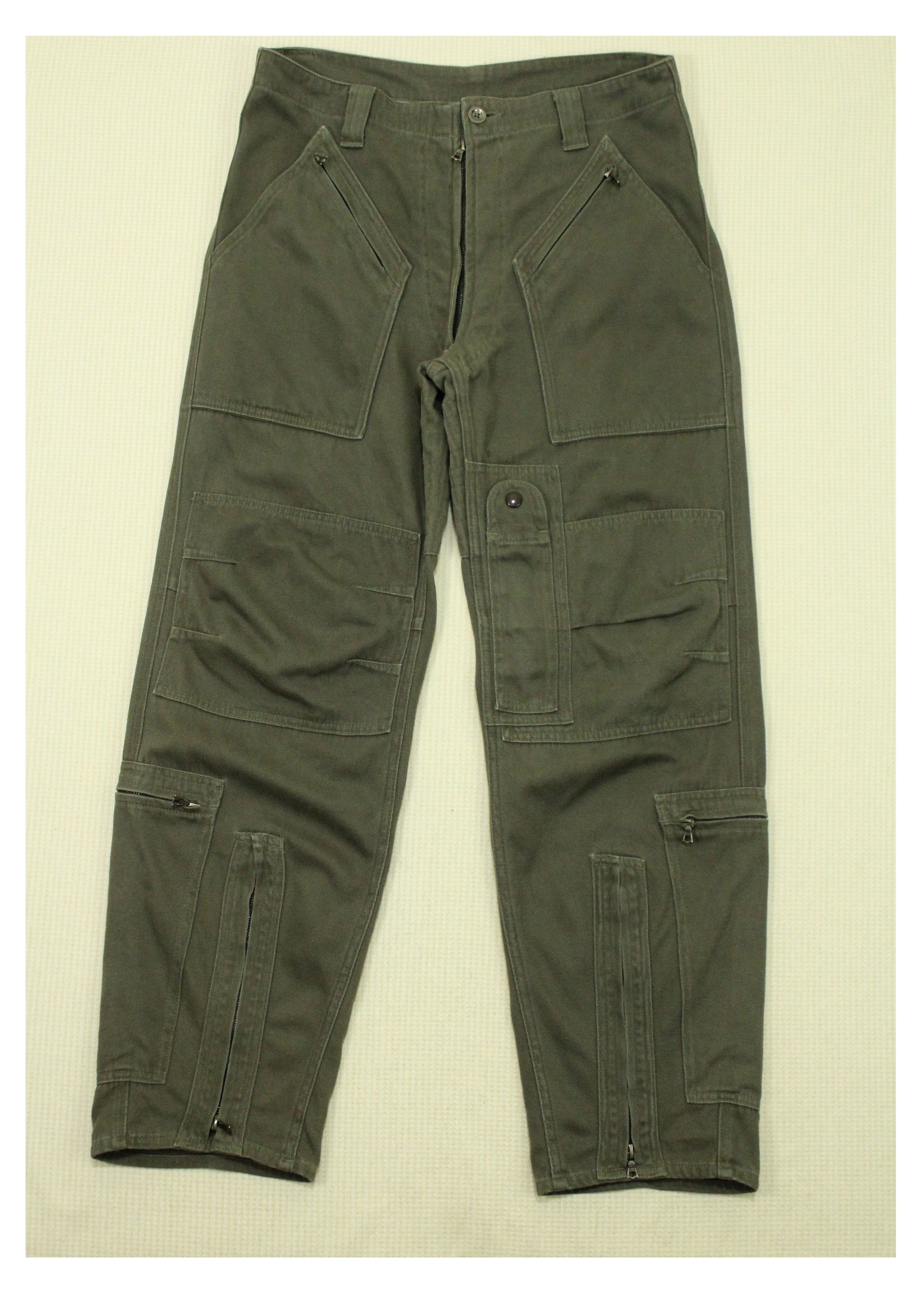 Japanese Brand Made in JAPAN Cargo Pants Army Heavy Duty Stussy GOA Mccoy Size US 32 / EU 48 - 17 Thumbnail