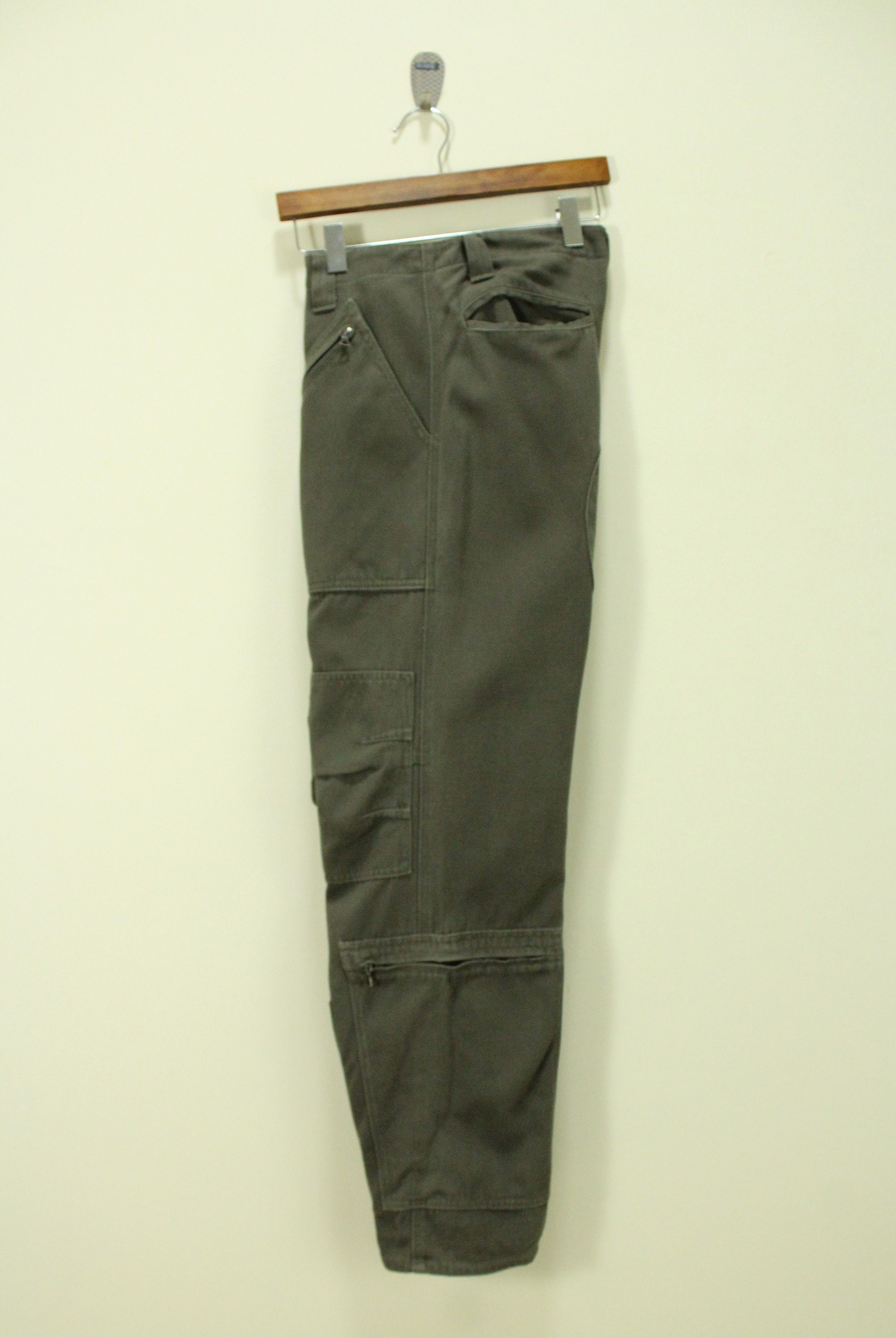 Japanese Brand Made in JAPAN Cargo Pants Army Heavy Duty Stussy GOA Mccoy Size US 32 / EU 48 - 15 Thumbnail
