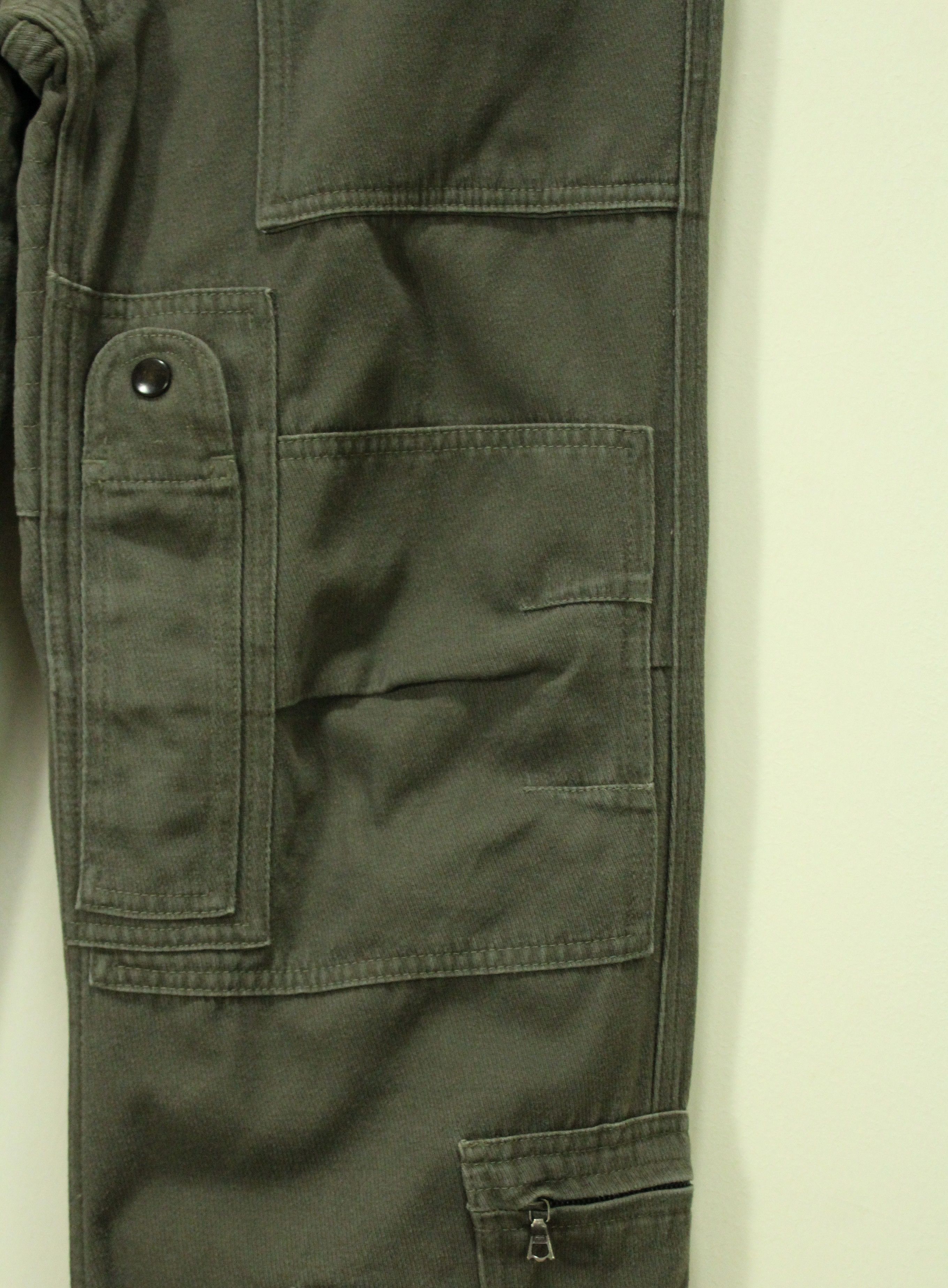Japanese Brand Made in JAPAN Cargo Pants Army Heavy Duty Stussy GOA Mccoy Size US 32 / EU 48 - 4 Thumbnail