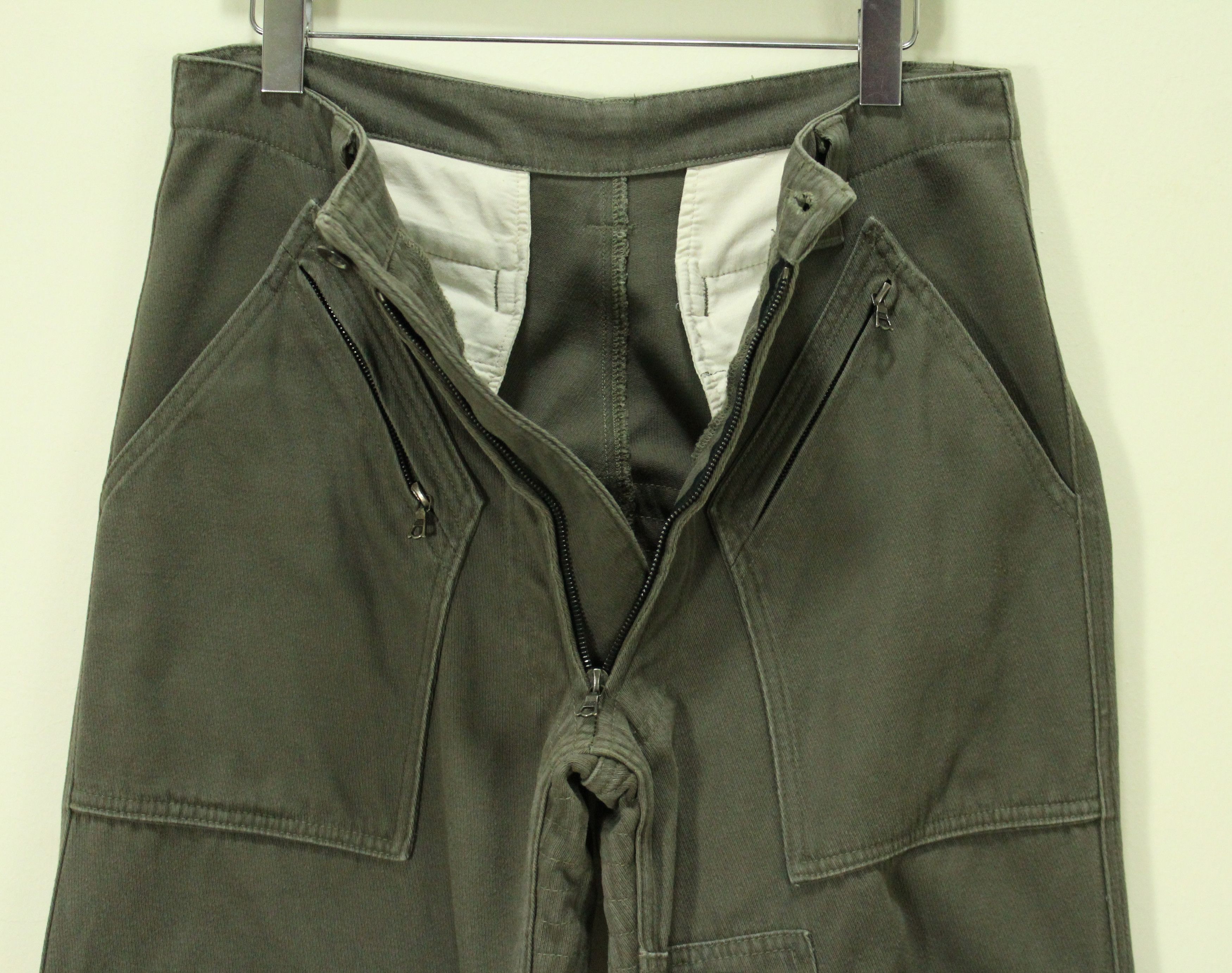 Japanese Brand Made in JAPAN Cargo Pants Army Heavy Duty Stussy GOA Mccoy Size US 32 / EU 48 - 8 Thumbnail