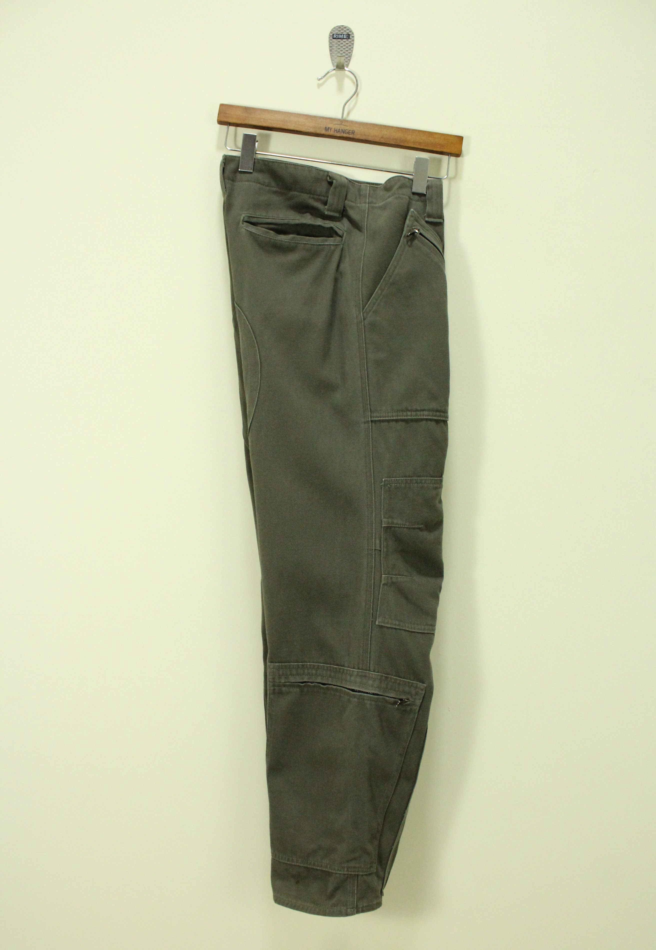 Japanese Brand Made in JAPAN Cargo Pants Army Heavy Duty Stussy GOA Mccoy Size US 32 / EU 48 - 16 Thumbnail