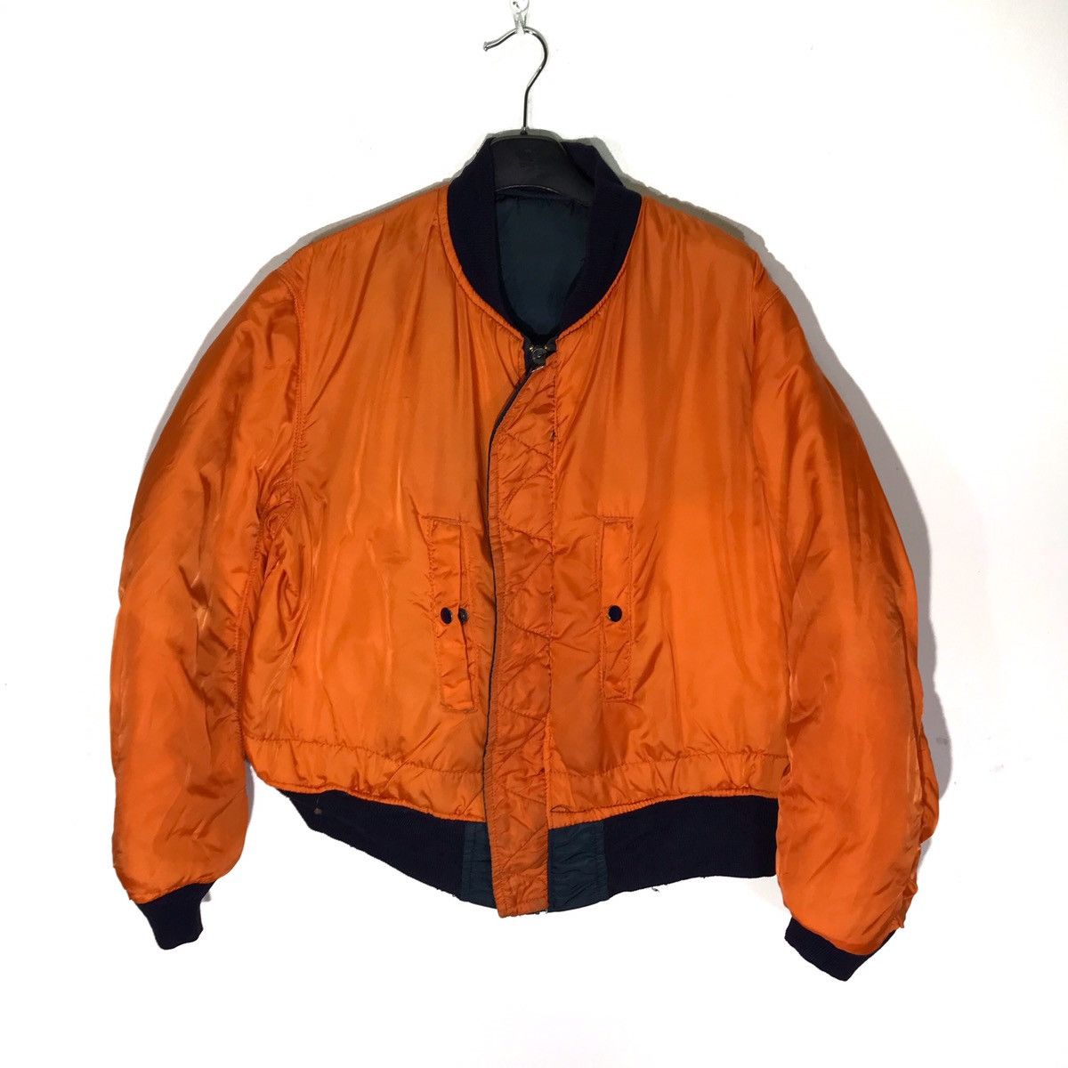 Alpha Industries Vintage Alpha Industries Airforce Military Bombers Jacket Size US L / EU 52-54 / 3 - 2 Thumbnail