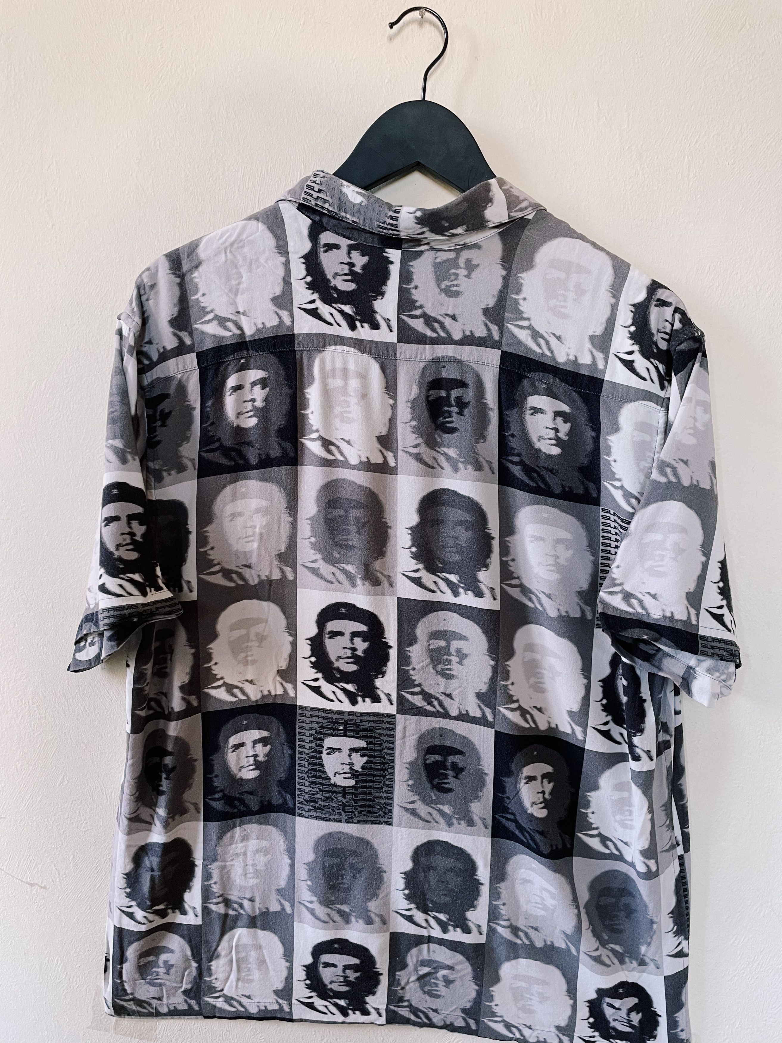Supreme Supreme Che Rayon Short Sleeve Shirt Black | Grailed
