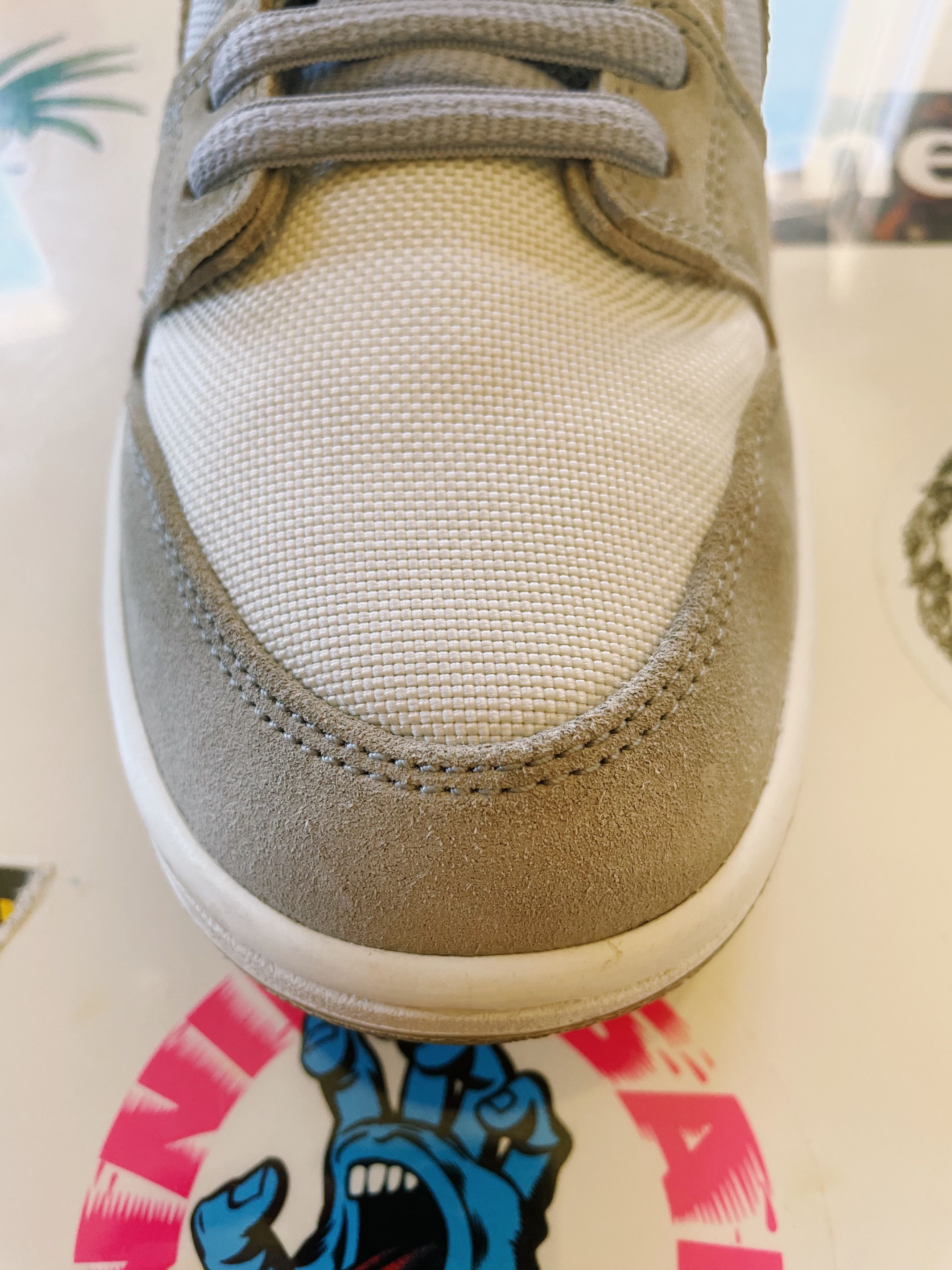 Nike Nike SB Zoom Dunk Low Pro Wolf Grey Summit White Clear Size US 12 / EU 45 - 4 Thumbnail