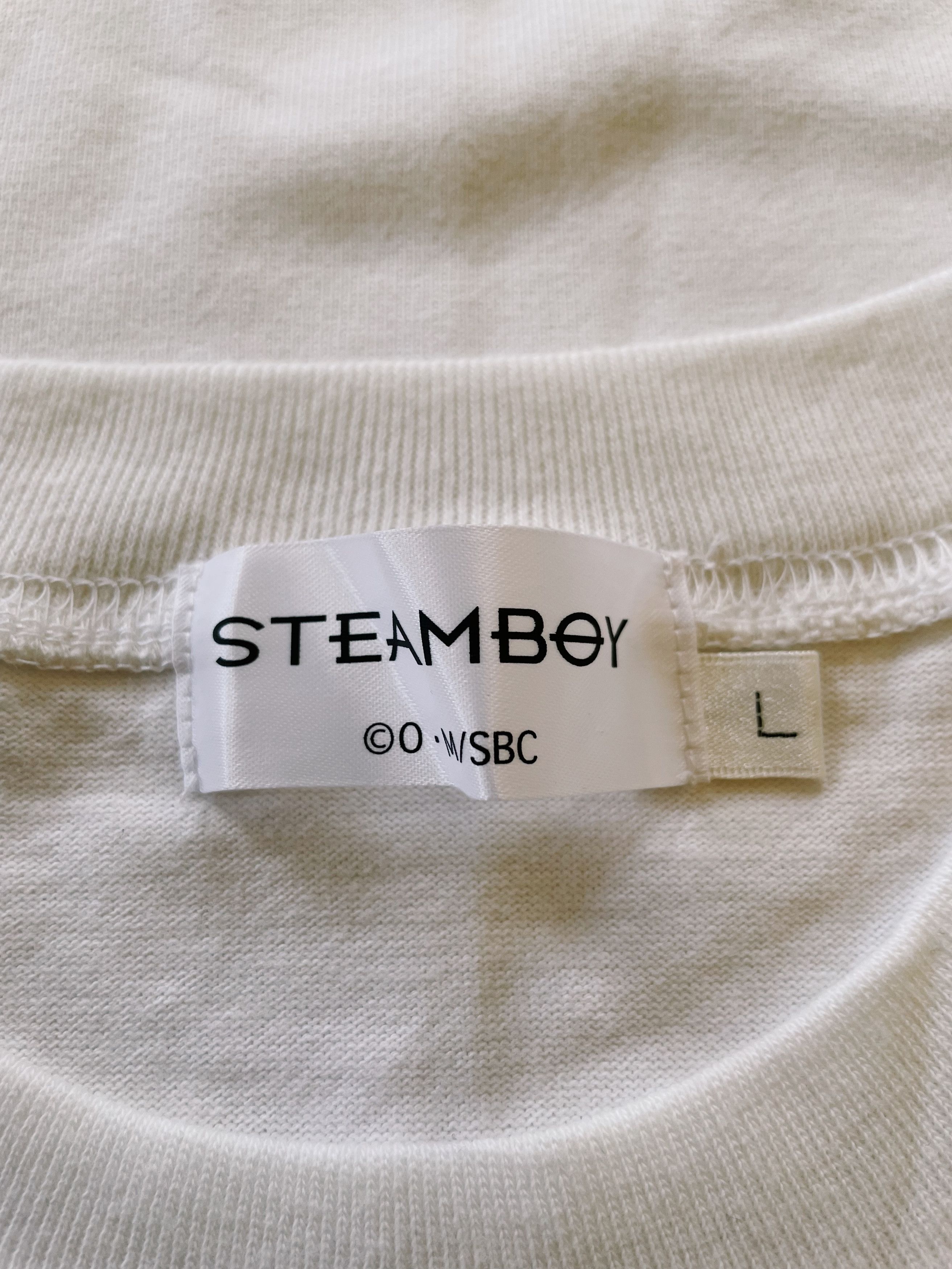 Anime × Japanese Brand × Vintage Vintage 2004 Steamboy Promo T-shirt White Size US L / EU 52-54 / 3 - 4 Thumbnail
