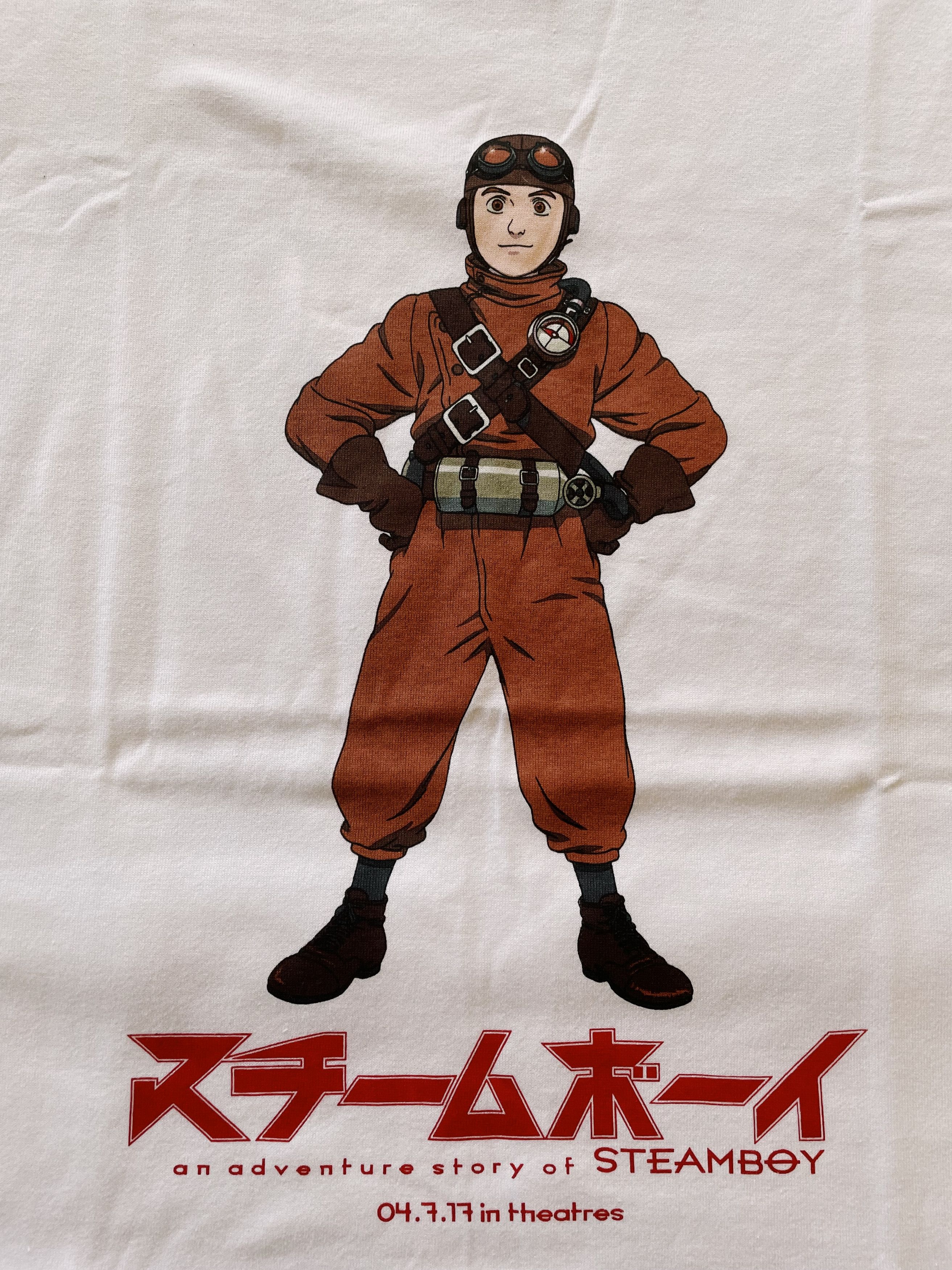 Anime × Japanese Brand × Vintage Vintage 2004 Steamboy Promo T-shirt White Size US L / EU 52-54 / 3 - 3 Thumbnail