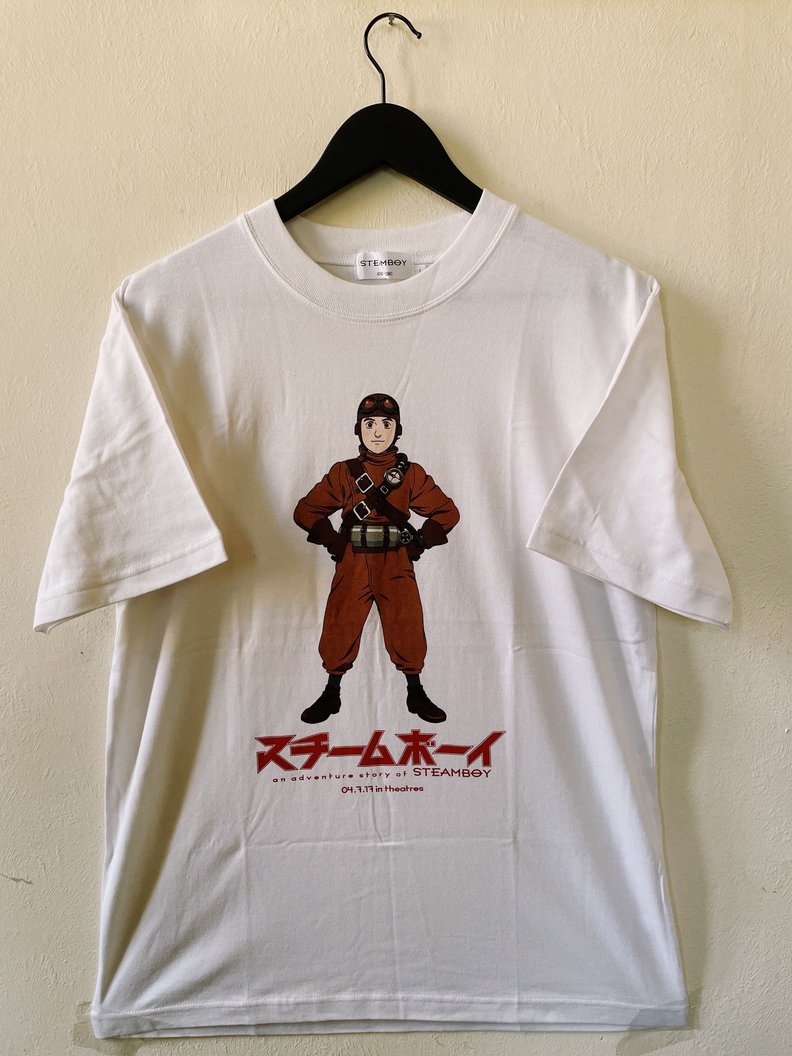 Anime × Japanese Brand × Vintage Vintage 2004 Steamboy Promo T-shirt White Size US L / EU 52-54 / 3 - 1 Thumbnail