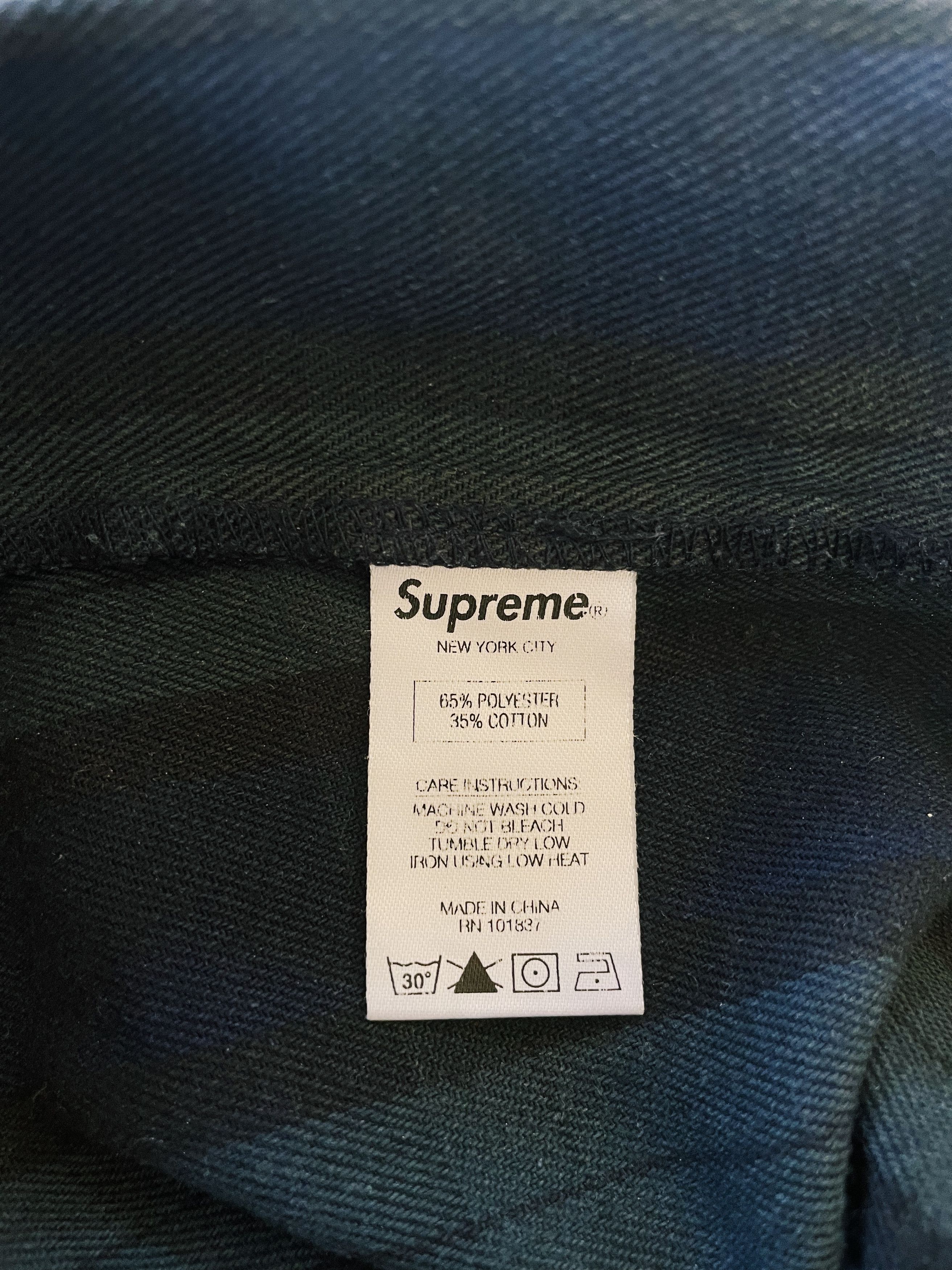 Supreme Supreme Blackwatch Plaid Flight Pants Navy / Green Size US 30 / EU 46 - 7 Thumbnail