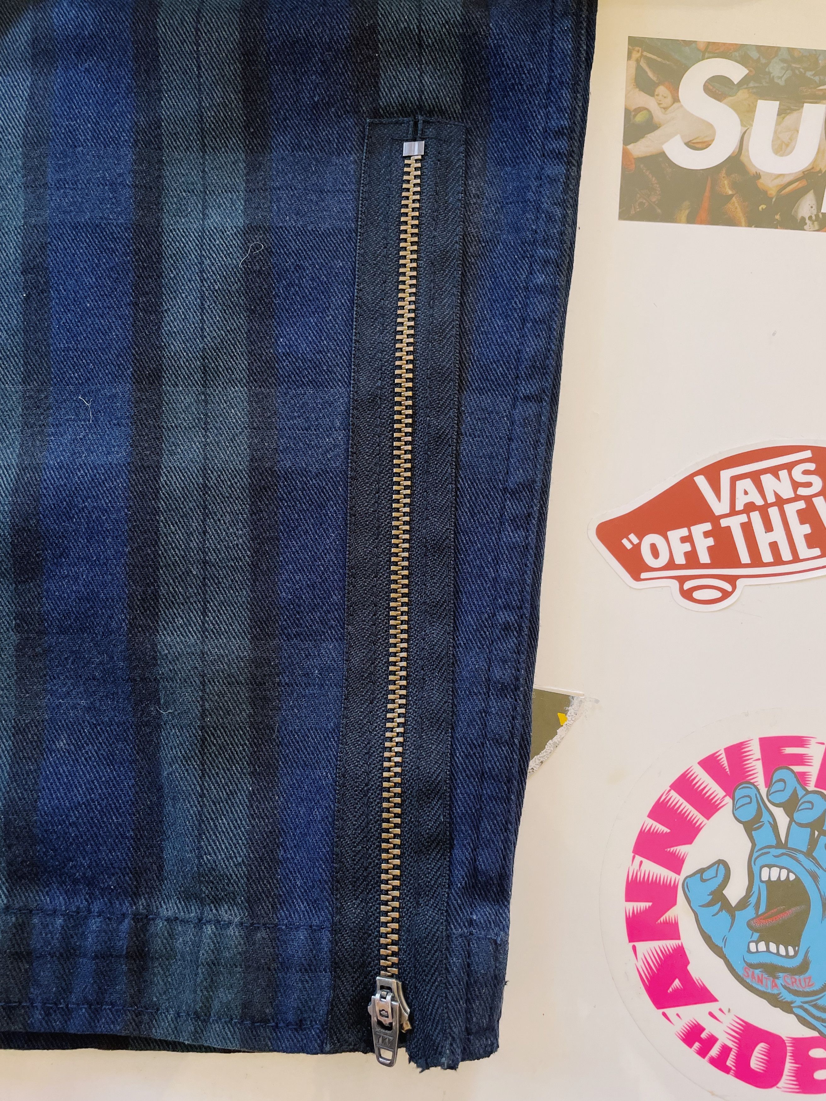Supreme Supreme Blackwatch Plaid Flight Pants Navy / Green Size US 30 / EU 46 - 5 Thumbnail