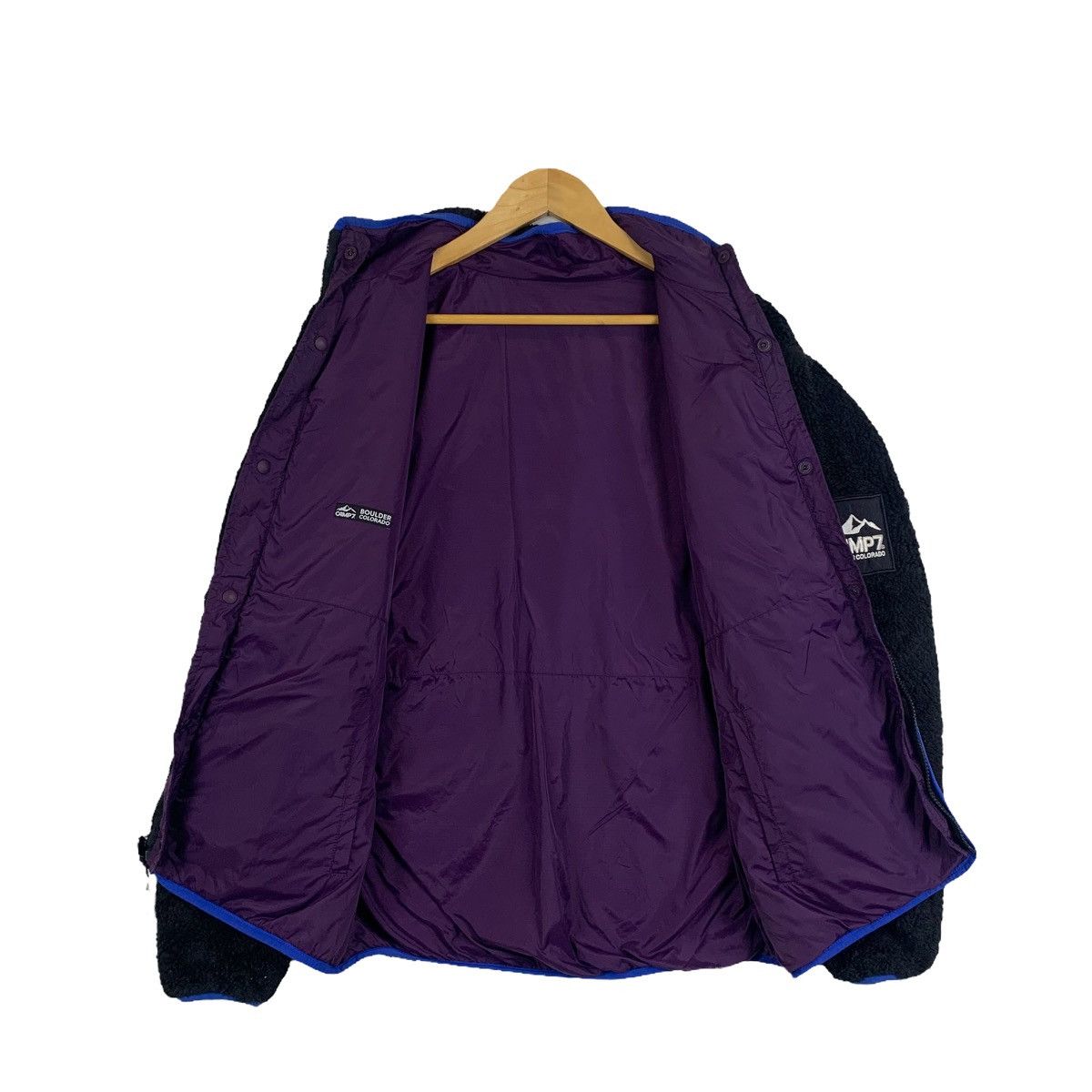Japanese Brand × Vintage CAMP7 Japanese Outdoor Sportswear Fleece Reversible Sweaters Size US L / EU 52-54 / 3 - 5 Thumbnail