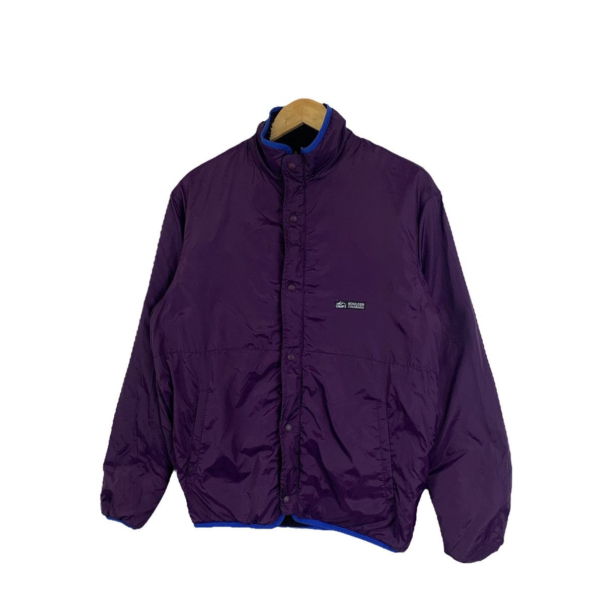 Japanese Brand × Vintage CAMP7 Japanese Outdoor Sportswear Fleece Reversible Sweaters Size US L / EU 52-54 / 3 - 8 Thumbnail
