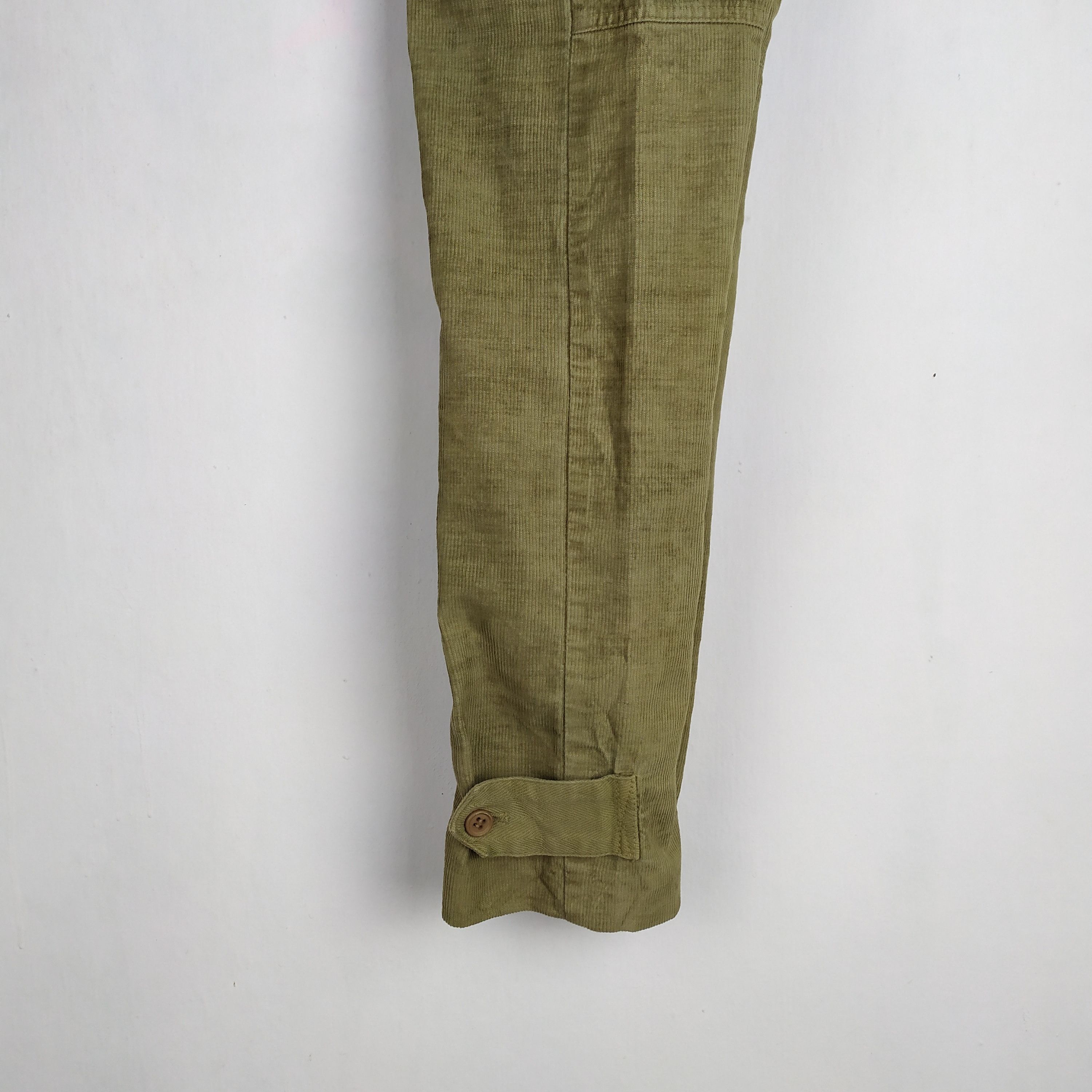 Jil Stuart VINTAGE JILL STUART CORDUROY CARGO PANTS Size US 28 / EU 44 - 4 Thumbnail