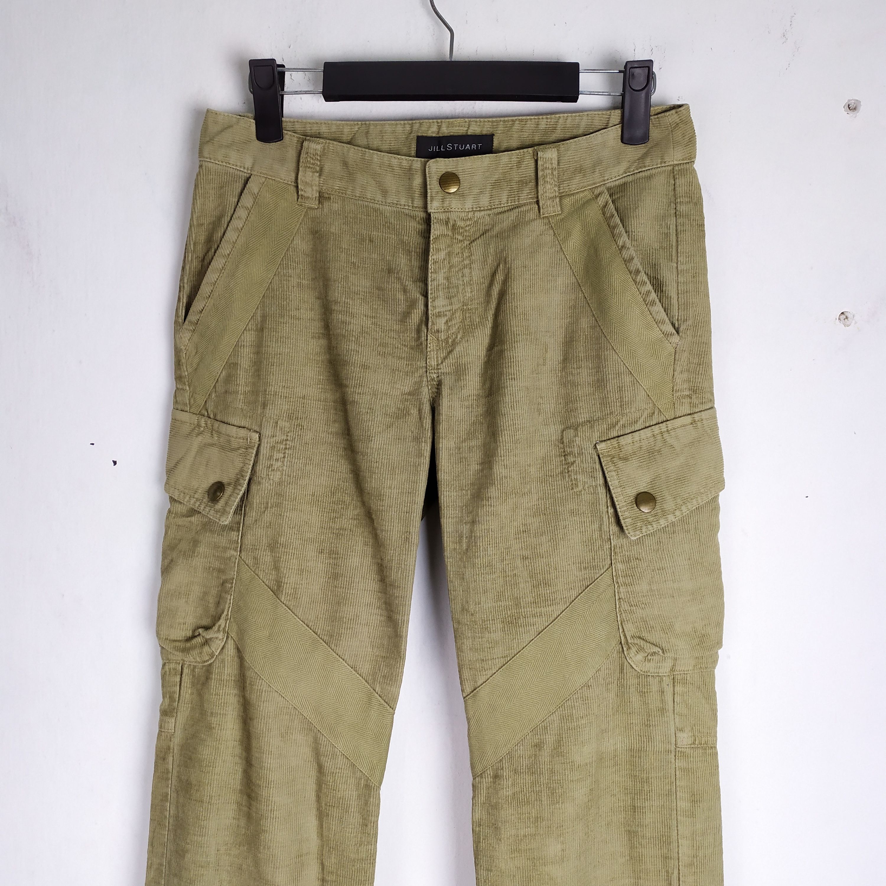 Jil Stuart VINTAGE JILL STUART CORDUROY CARGO PANTS Size US 28 / EU 44 - 5 Thumbnail