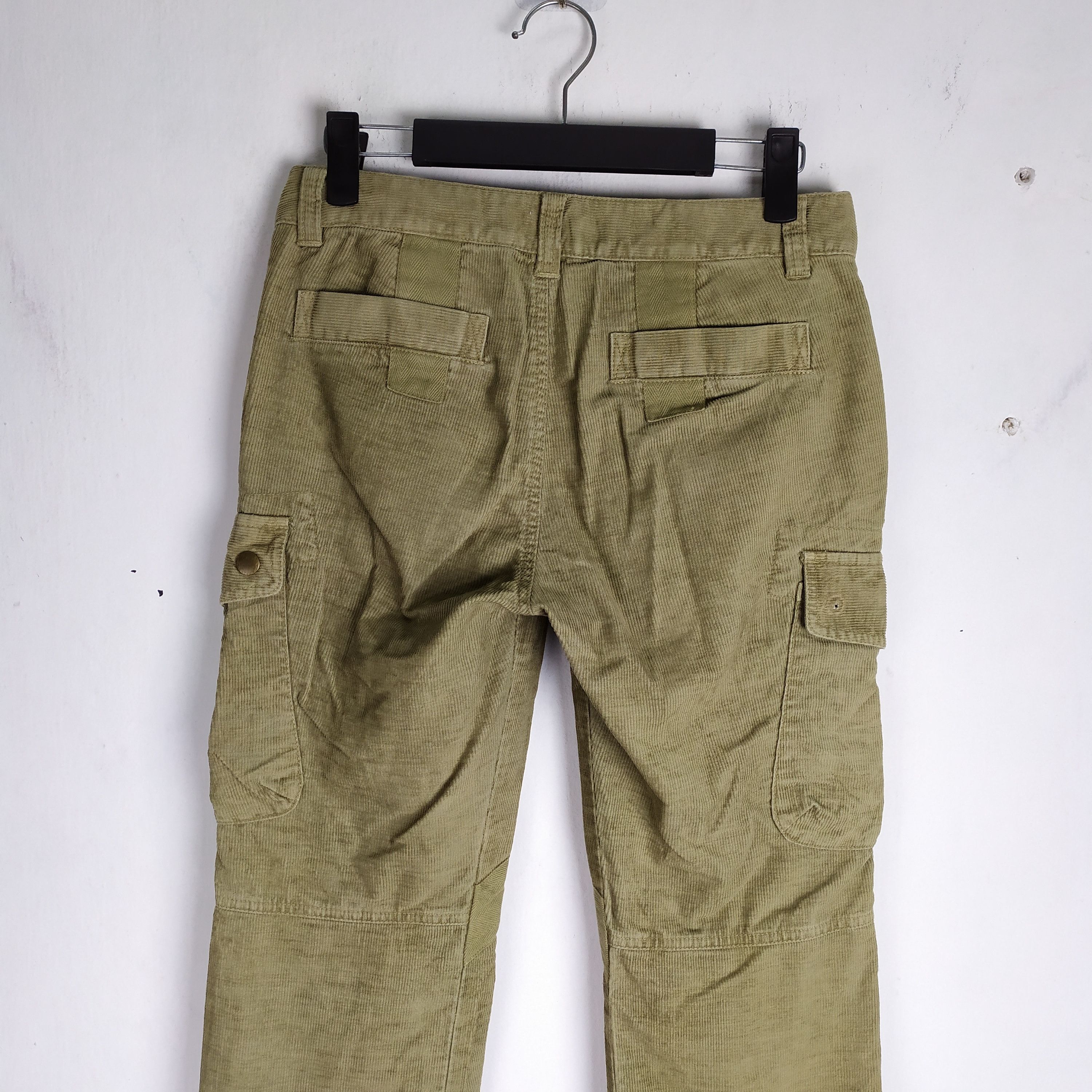 Jil Stuart VINTAGE JILL STUART CORDUROY CARGO PANTS Size US 28 / EU 44 - 10 Thumbnail