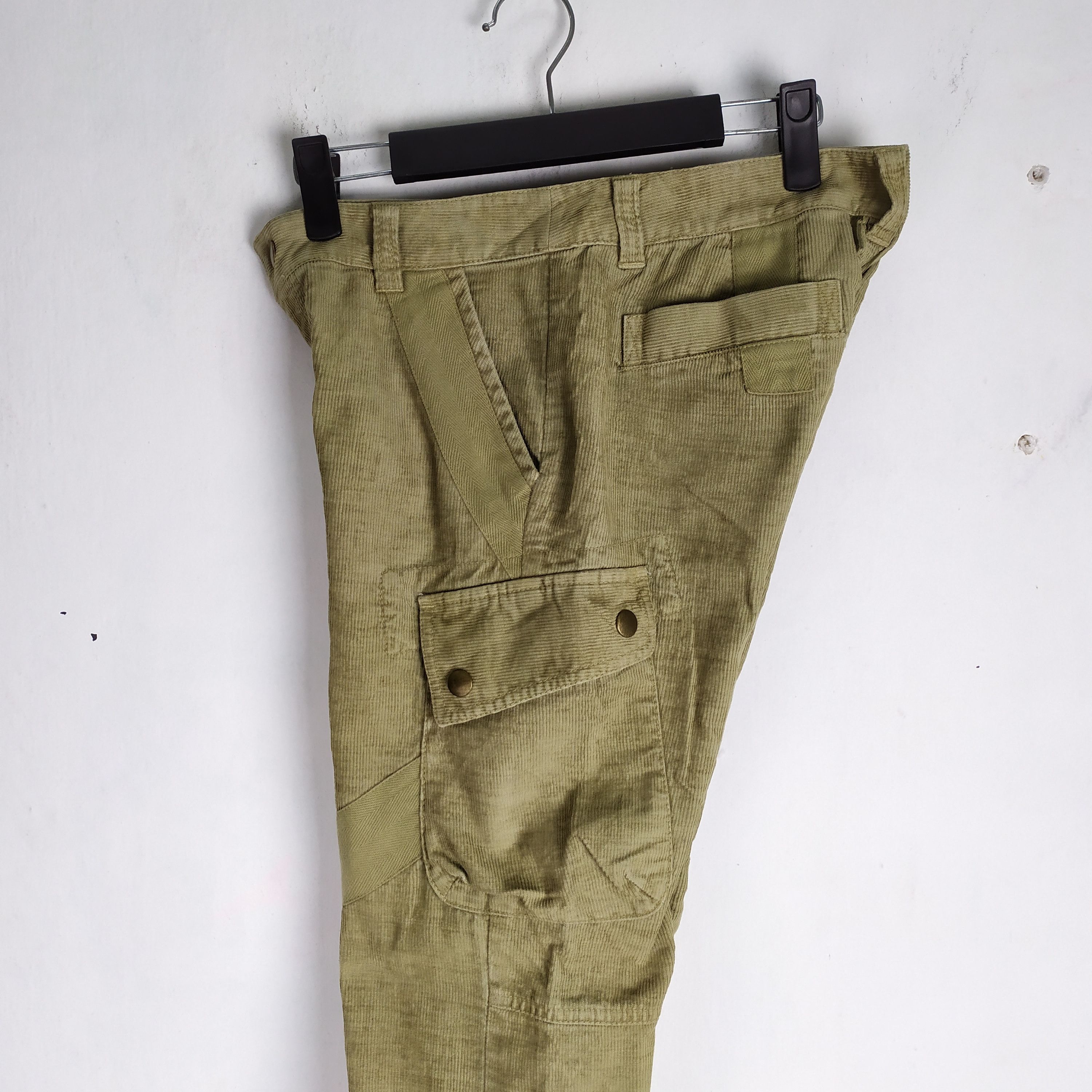 Jil Stuart VINTAGE JILL STUART CORDUROY CARGO PANTS Size US 28 / EU 44 - 3 Thumbnail