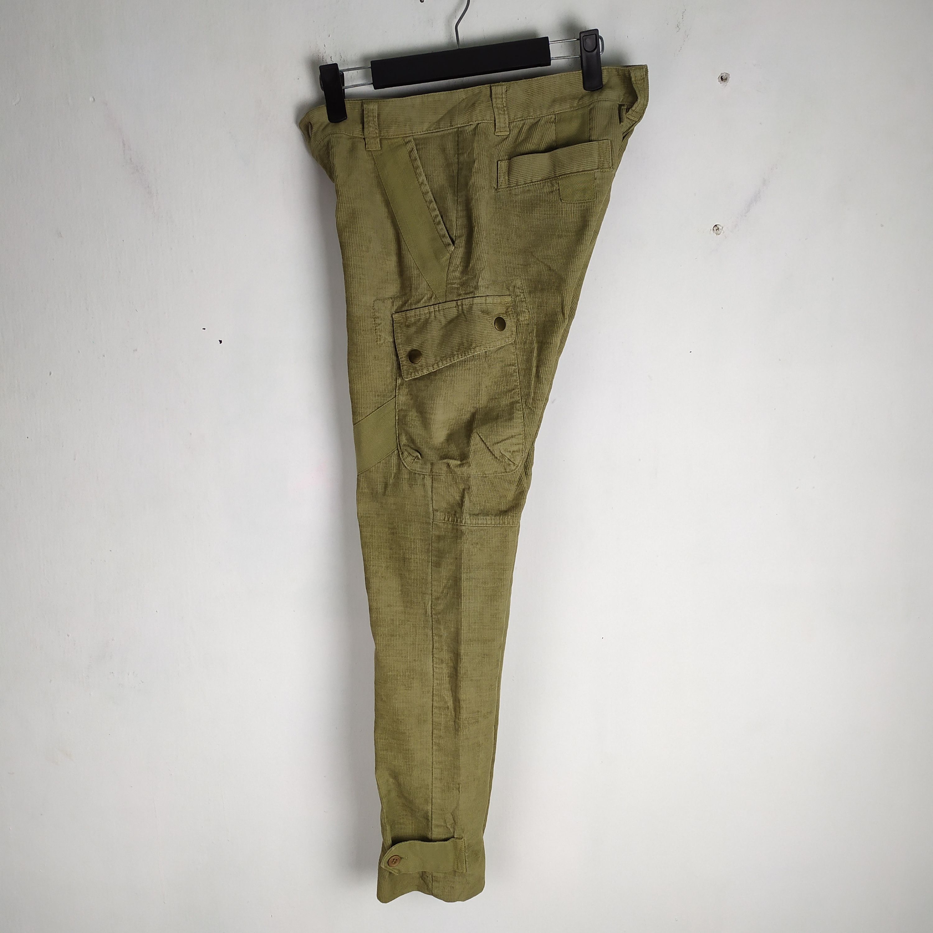 Jil Stuart VINTAGE JILL STUART CORDUROY CARGO PANTS Size US 28 / EU 44 - 2 Thumbnail