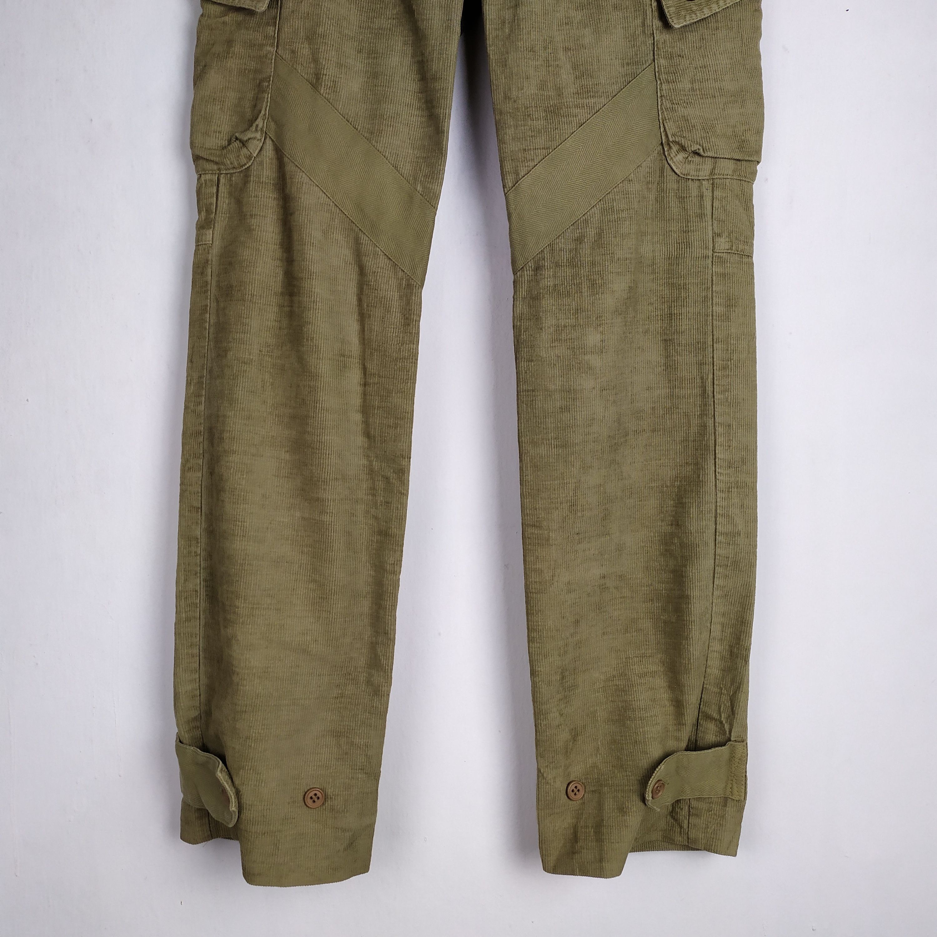 Jil Stuart VINTAGE JILL STUART CORDUROY CARGO PANTS Size US 28 / EU 44 - 6 Thumbnail