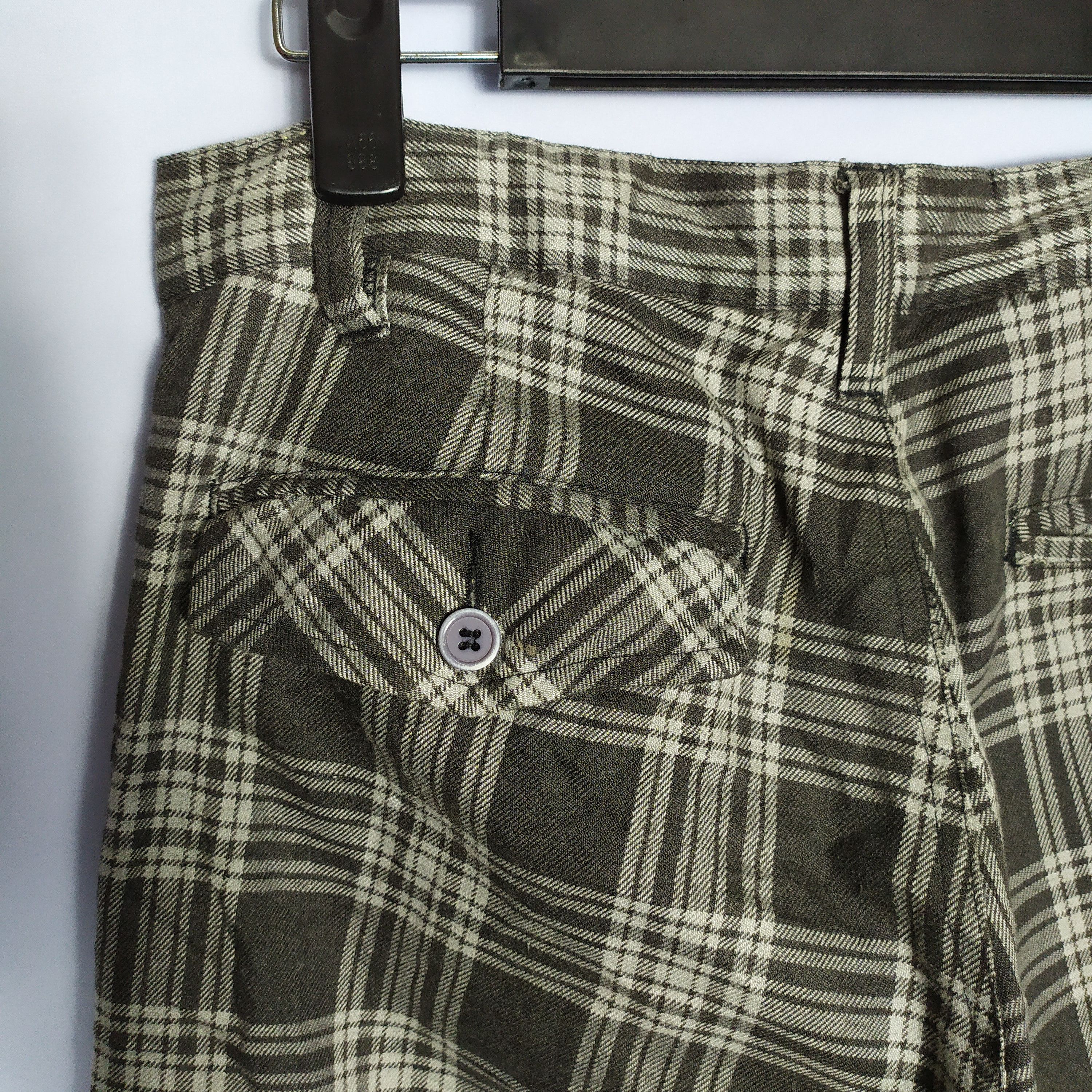 Flannel SUGGESTION CHECKERED PLAID CARGO PANTS/TACTICAL PANTS Size US 30 / EU 46 - 13 Thumbnail