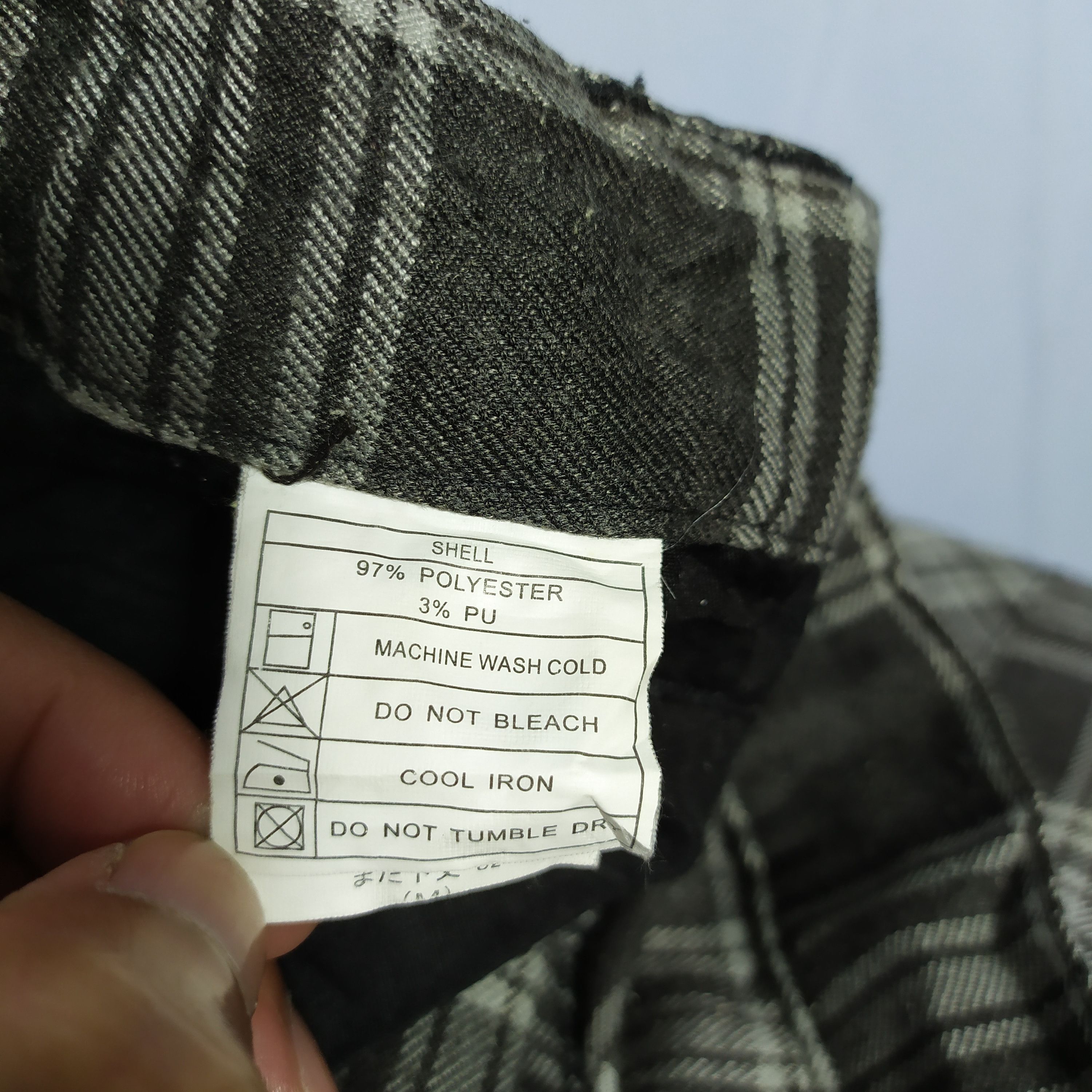 Flannel SUGGESTION CHECKERED PLAID CARGO PANTS/TACTICAL PANTS Size US 30 / EU 46 - 8 Thumbnail