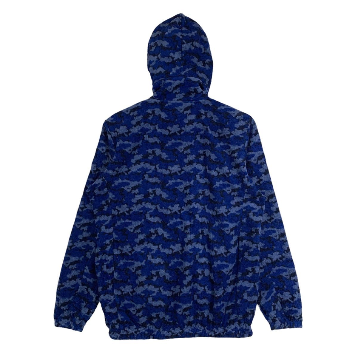 Descente × Vintage Vintage DESCENTE Outdoor Sport Fleece Hoodie Sweaters Jacket Size US M / EU 48-50 / 2 - 2 Thumbnail