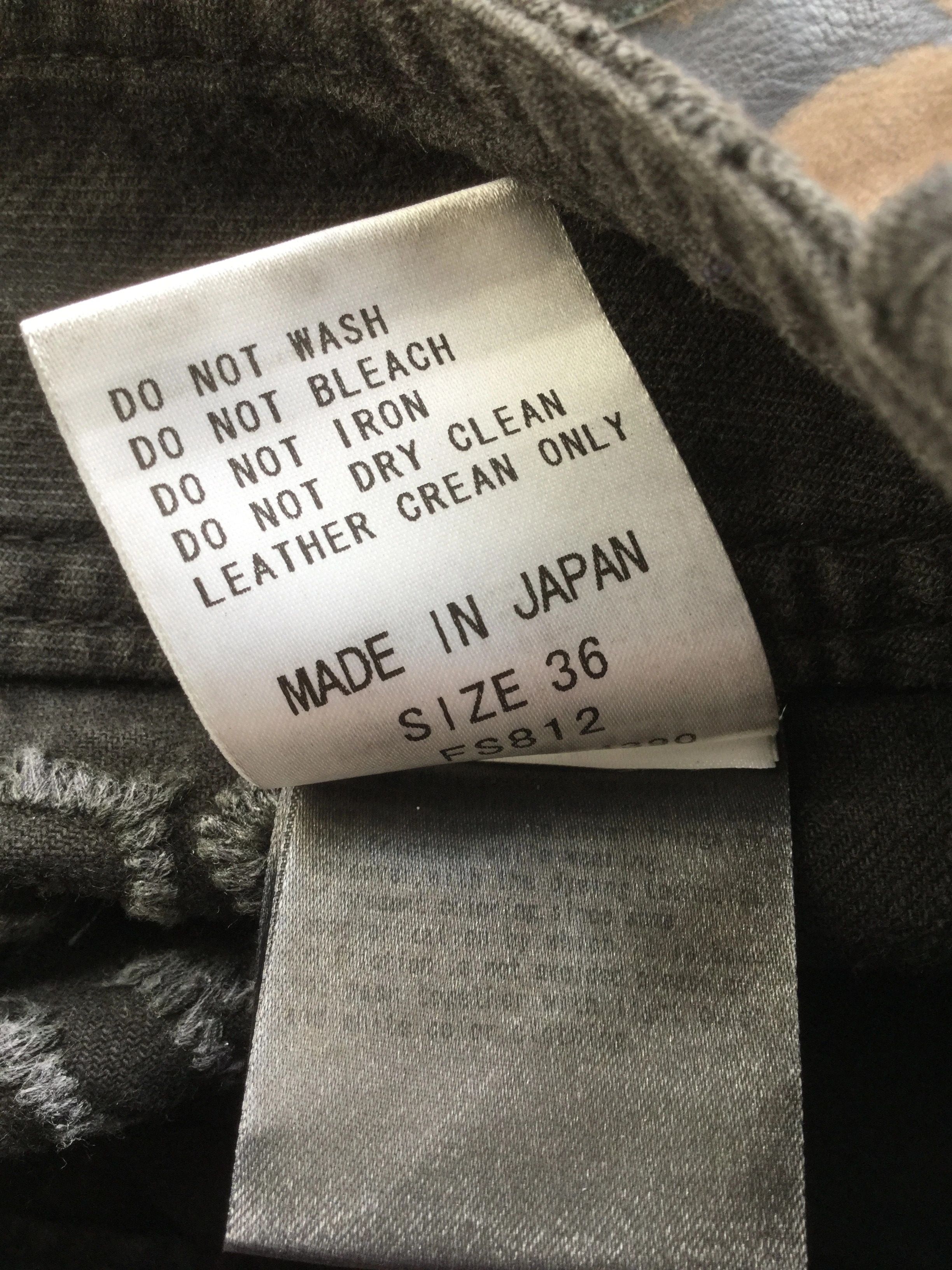 Share Spirit Homme Fullprinted jeans.Like Yohjji Yamamoto or Uma Wang Size 26" / US 2 / IT 38 - 7 Thumbnail