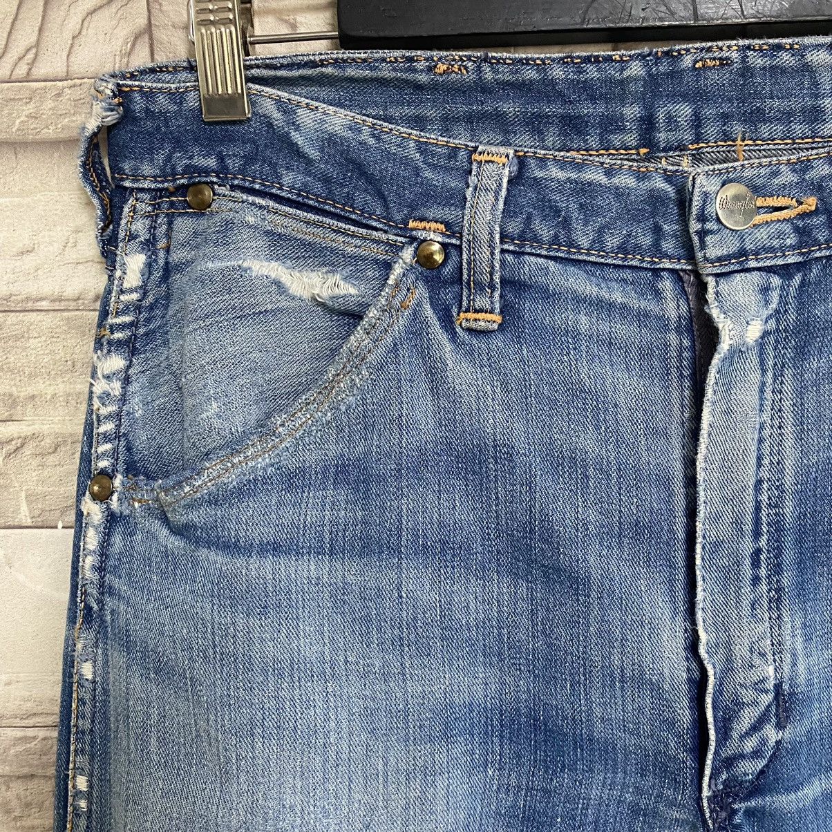 Wrangler Vintage 60s Wrangler Blue Bell Damage Jeans 32x29 Size US 32 / EU 48 - 8 Thumbnail