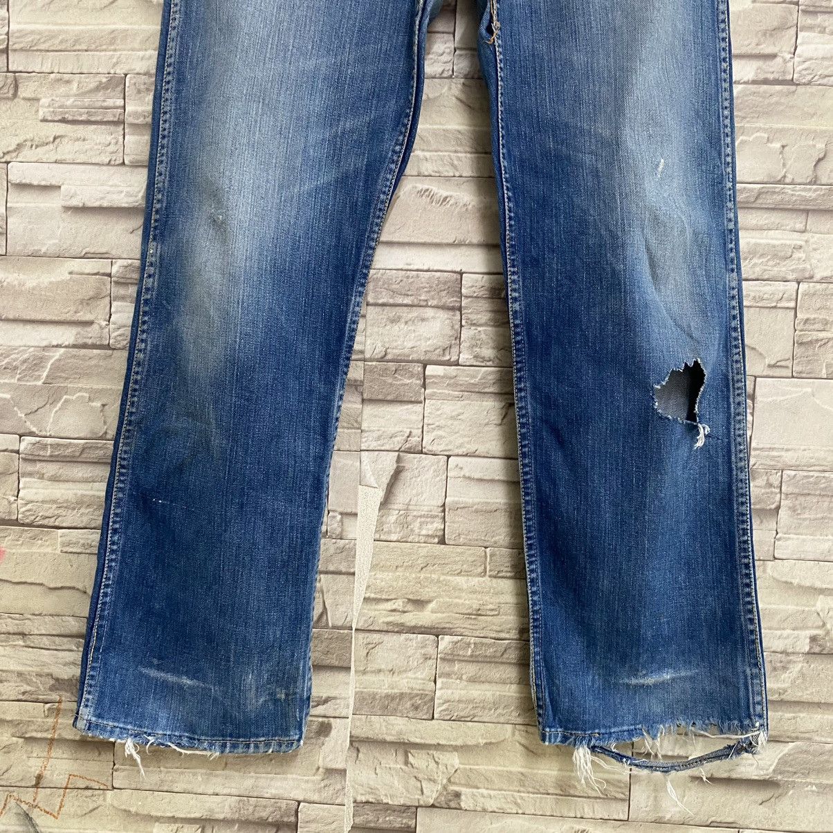 Wrangler Vintage 60s Wrangler Blue Bell Damage Jeans 32x29 Size US 32 / EU 48 - 6 Thumbnail