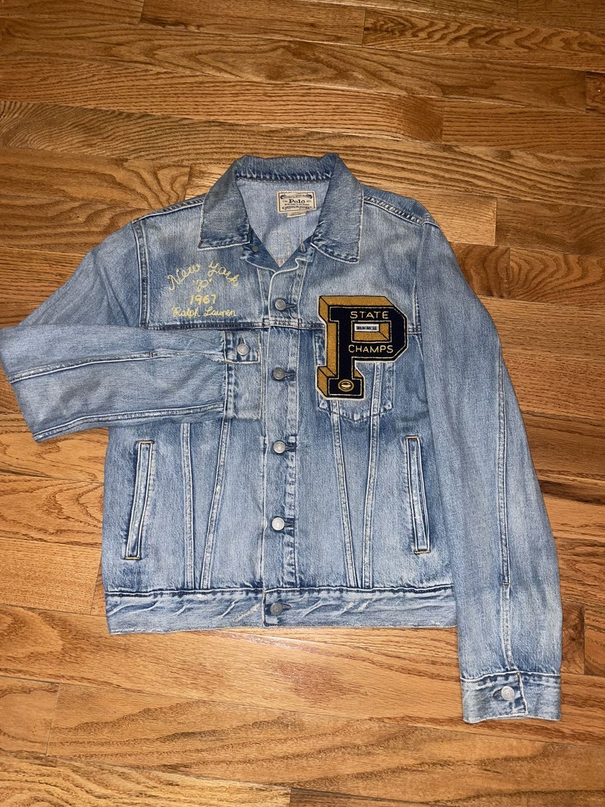 Image of Polo Ralph Lauren Ralph Laurent Polo Jean Jacket in Denim, Men's (Size Medium)