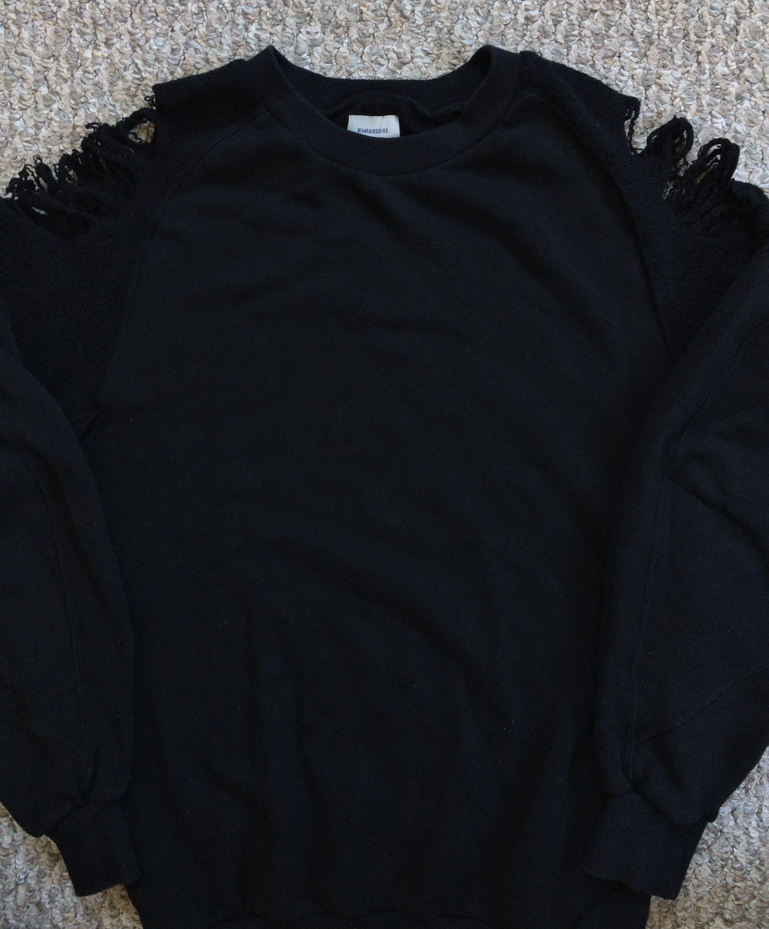 Maison MIHARA YASUHIRO Mihara Yasuhiro Distressed Sweatshirt Size US M / EU 48-50 / 2 - 2 Thumbnail
