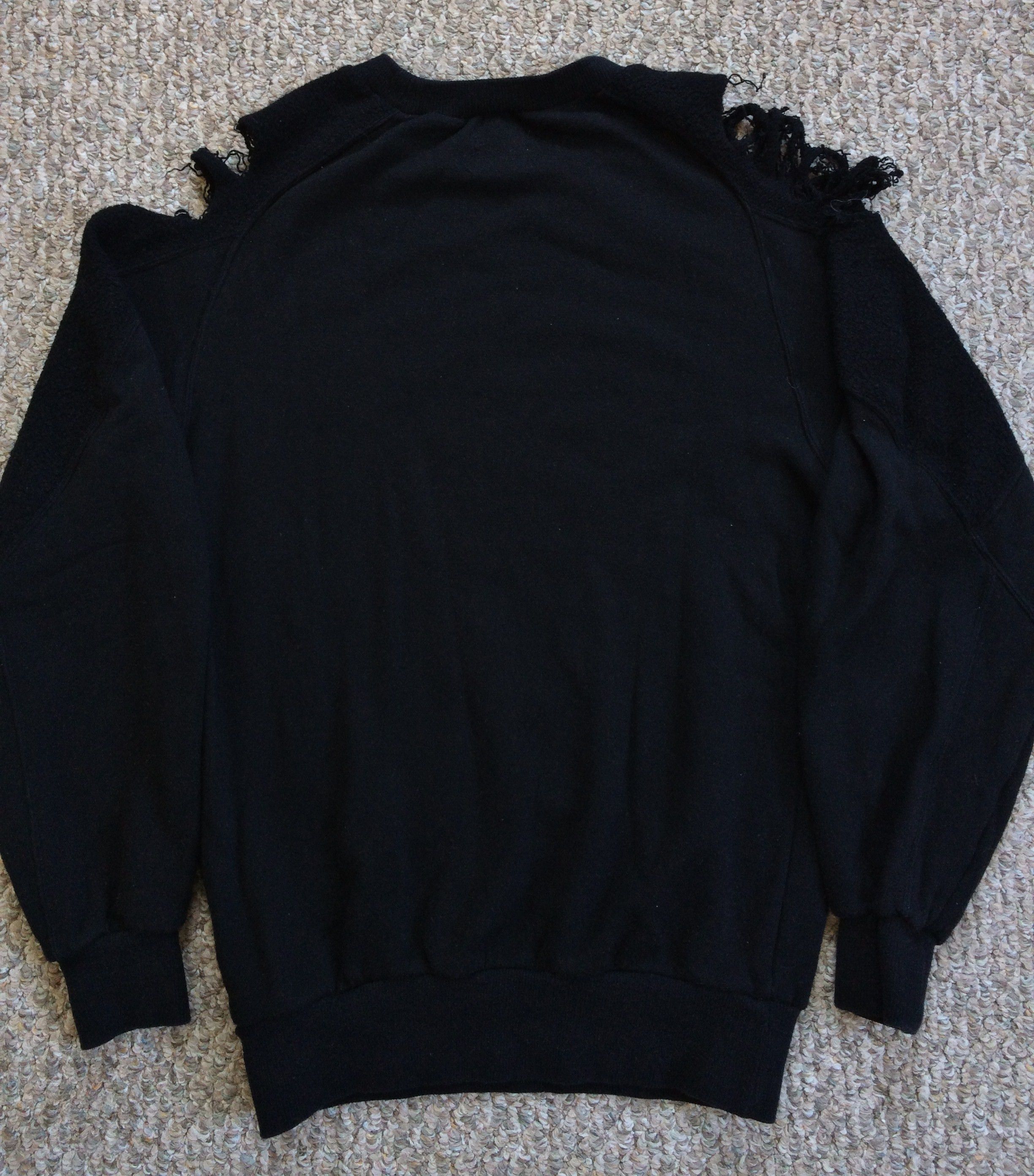 Maison MIHARA YASUHIRO Mihara Yasuhiro Distressed Sweatshirt Size US M / EU 48-50 / 2 - 6 Thumbnail