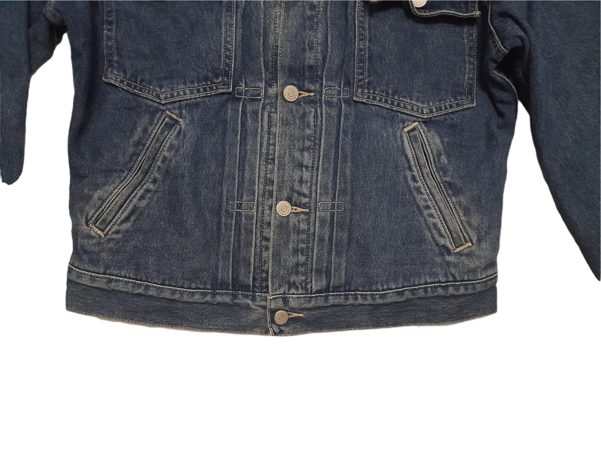 RRL Ralph Lauren 90s RRL Ralph Lauren Double Pocket Denim Jacket (E96) Size US S / EU 44-46 / 1 - 4 Thumbnail