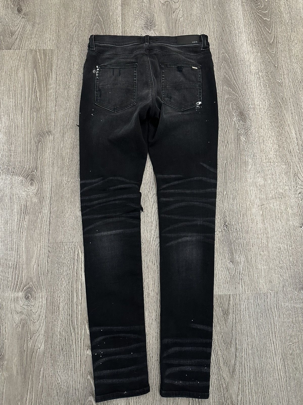 Amiri Amiri MX1 Plaid Denim Aged Black Size US 33 - 5 Thumbnail
