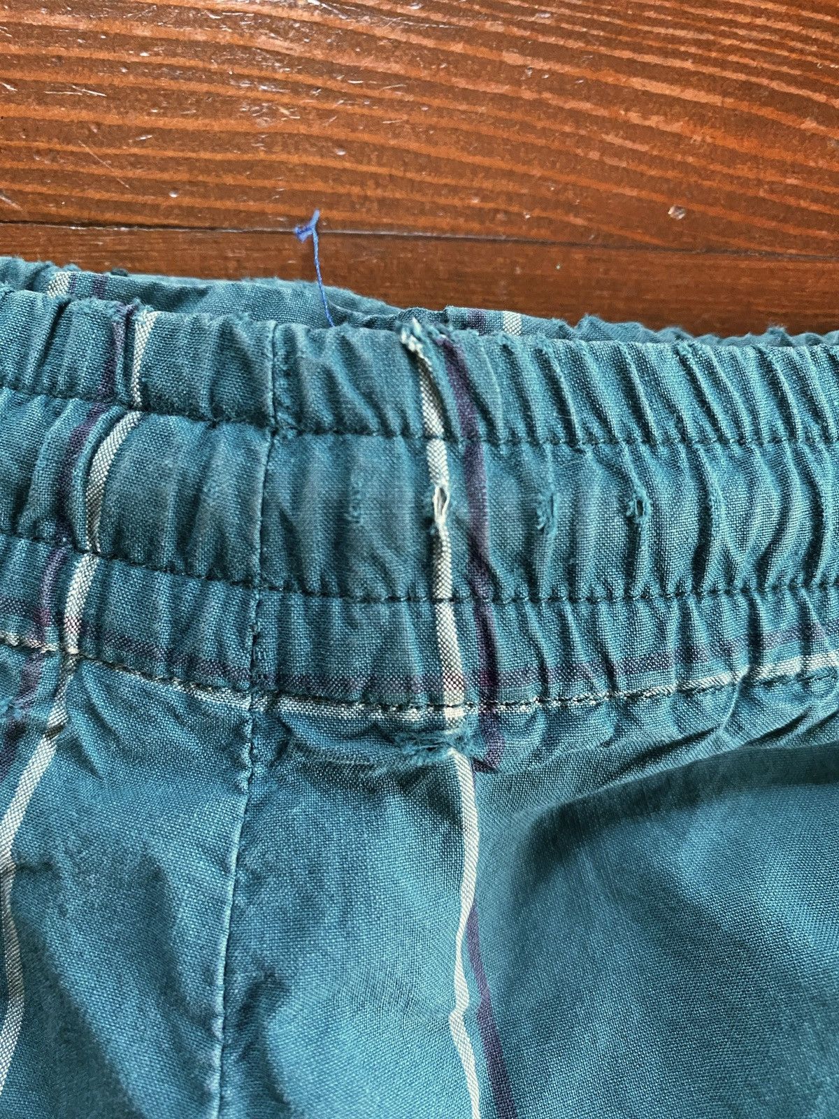 Levi's Vintage 80’s Perry Ellis Levi’s Plaid Distressed Shorts Size US 35 - 14 Thumbnail