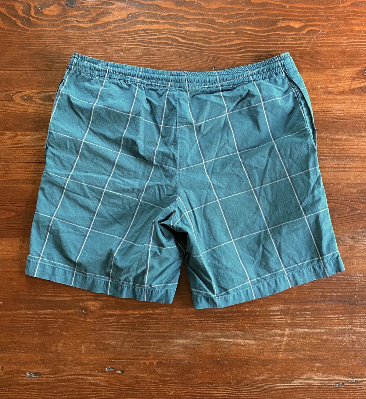 Levi's Vintage 80’s Perry Ellis Levi’s Plaid Distressed Shorts Size US 35 - 11 Thumbnail