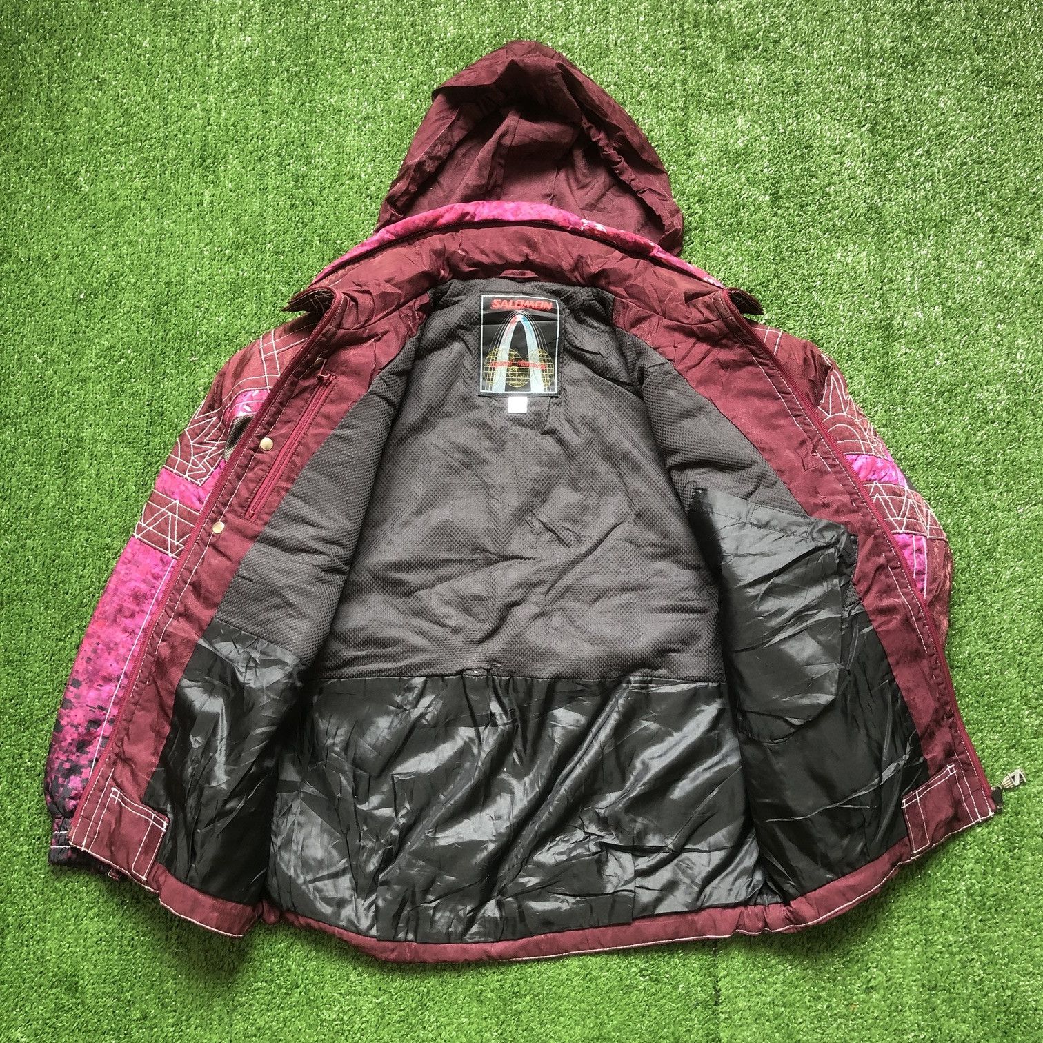 Salomon Vintage Salomon Ski Wear Winter Bombers Jacket Size US S / EU 44-46 / 1 - 6 Thumbnail