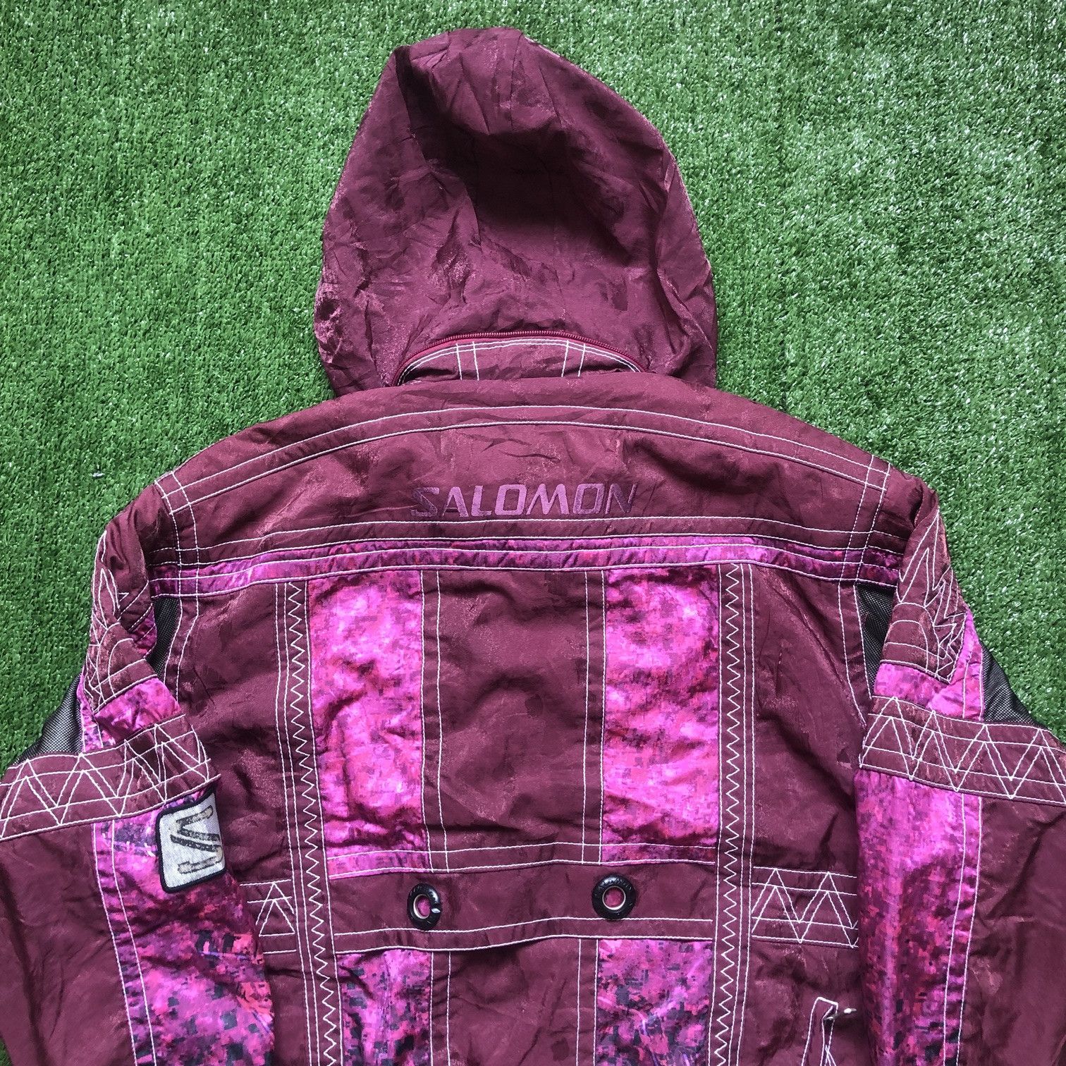Salomon Vintage Salomon Ski Wear Winter Bombers Jacket Size US S / EU 44-46 / 1 - 8 Thumbnail