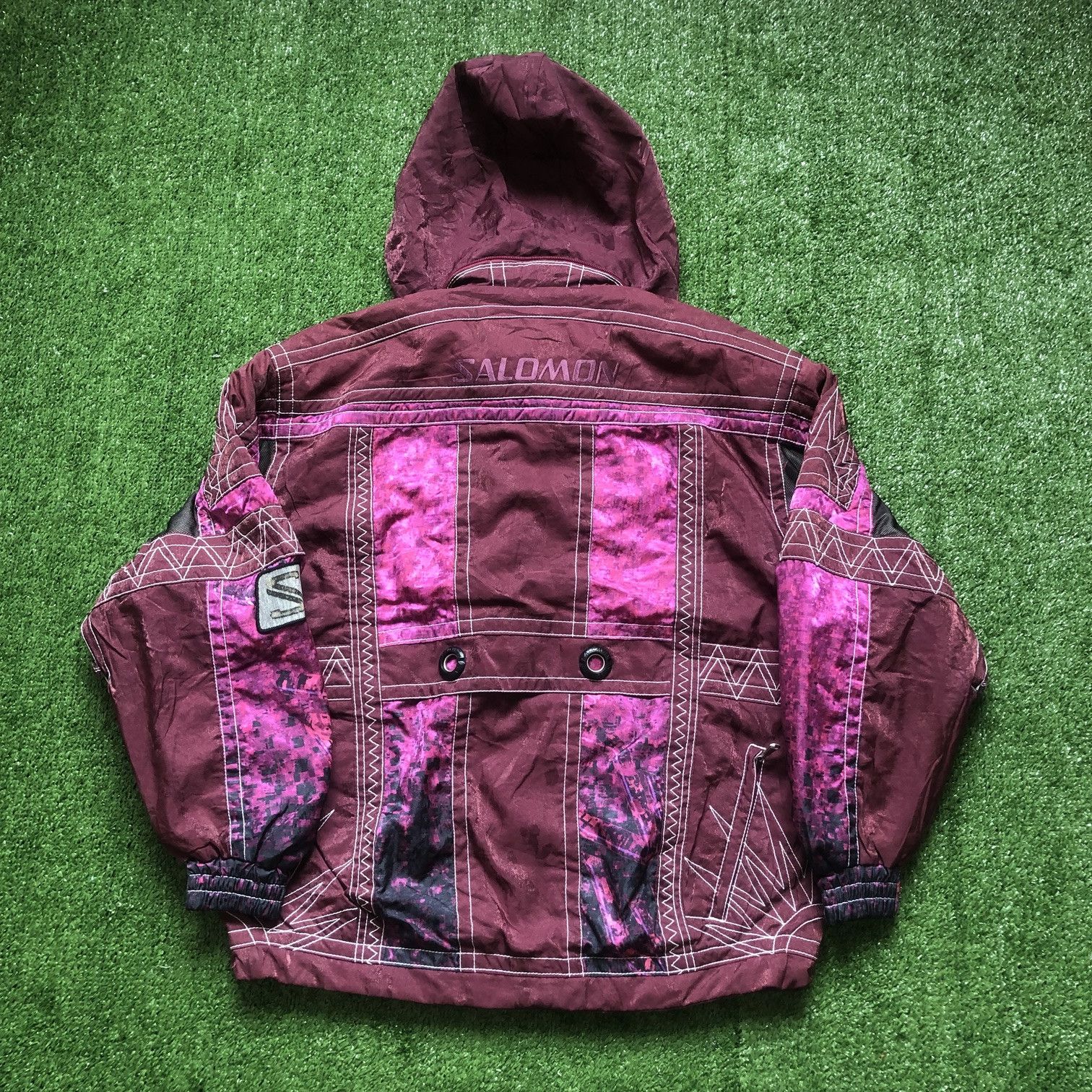 Salomon Vintage Salomon Ski Wear Winter Bombers Jacket Size US S / EU 44-46 / 1 - 7 Thumbnail