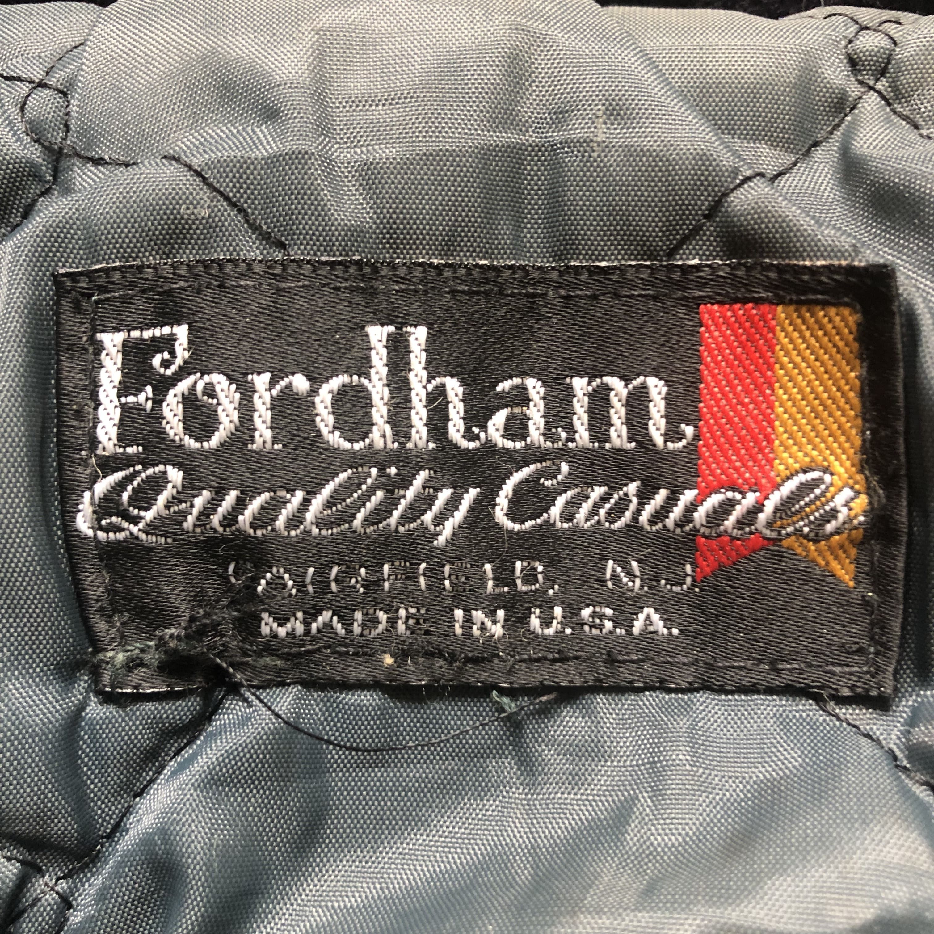 Vintage Vintage St. Hugh's Leather Sleeve Letterman Jacket Size US M / EU 48-50 / 2 - 11 Thumbnail