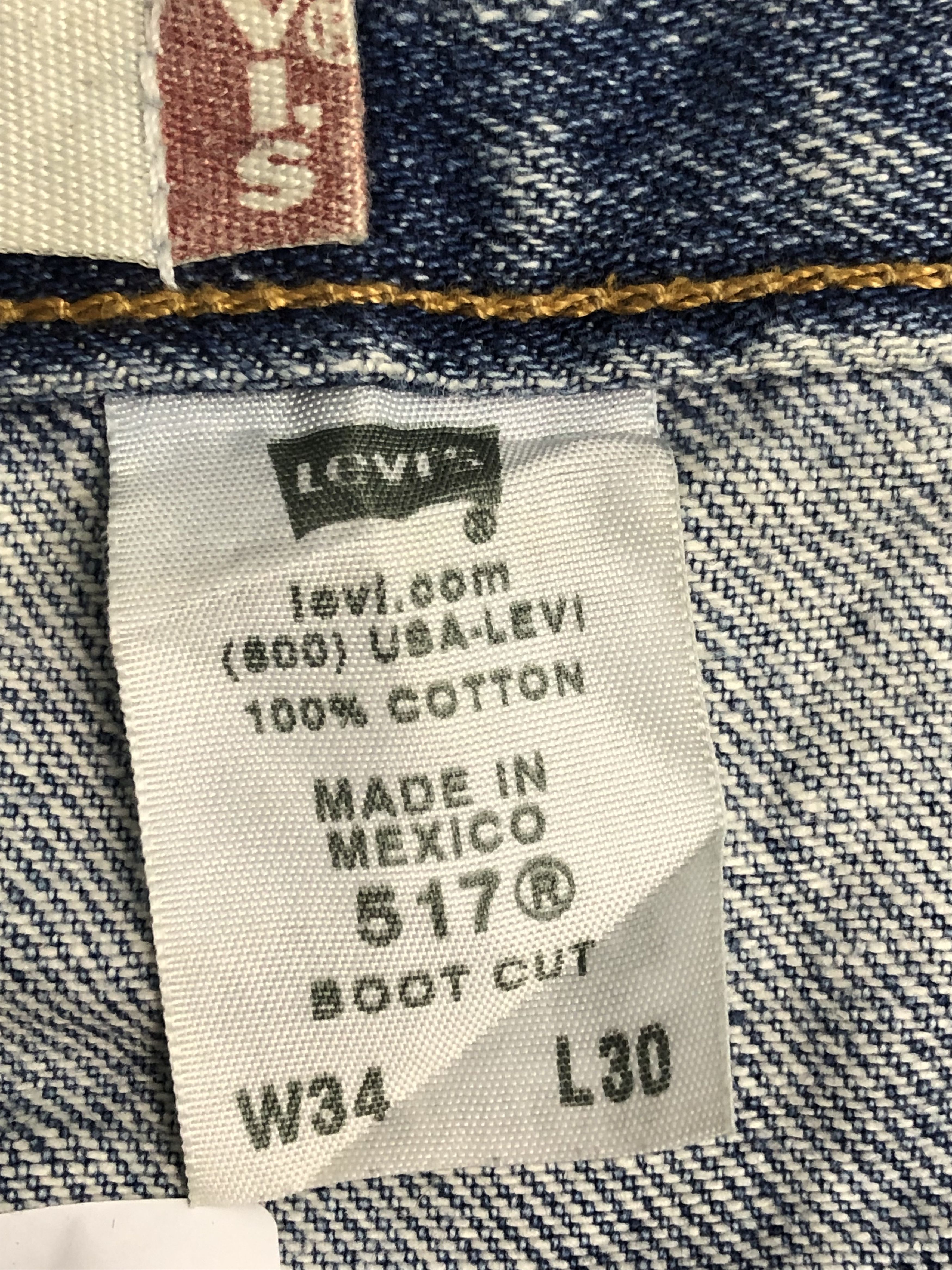 Levi's × Vintage Vintage Levis 517 Flared Boot Cut Faded Blue Jeans DP0473 Size US 36 / EU 52 - 6 Thumbnail