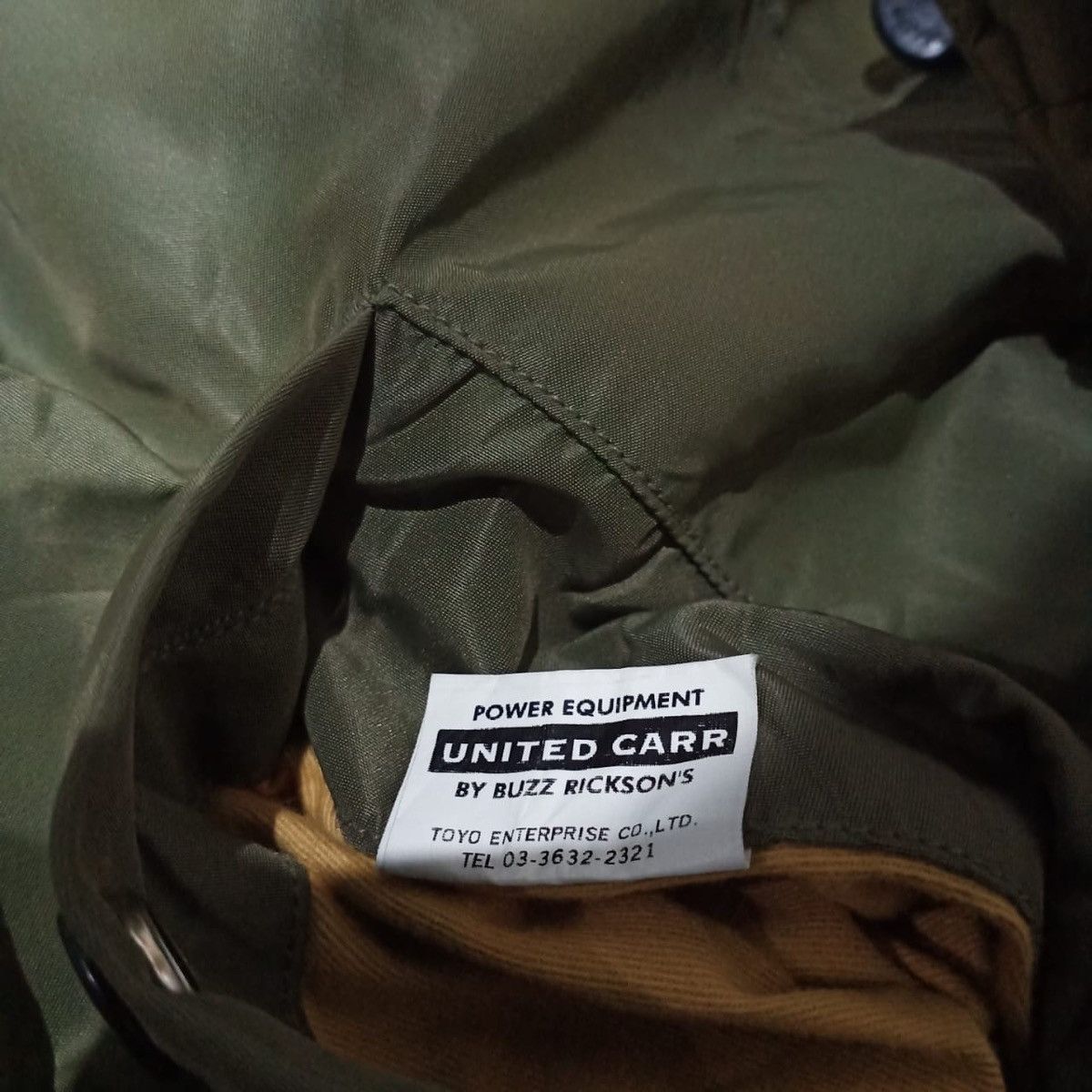Buzz Rickson's × Toyo Enterprises Vintage United Carr N-3B Parka Flight Jacket Size US M / EU 48-50 / 2 - 7 Thumbnail