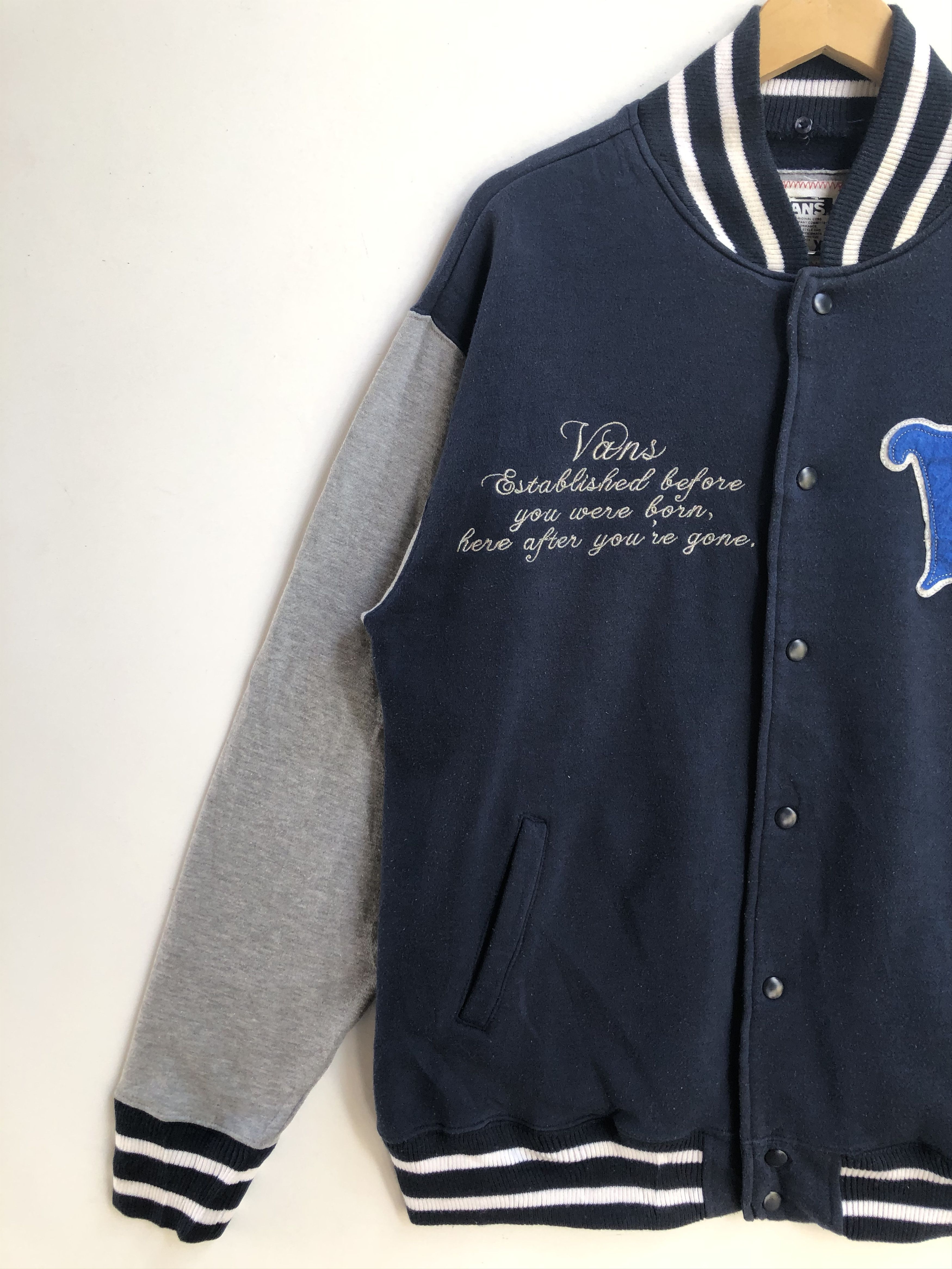 Vans VANS COTTON VARSITY SWEATER Size US XL / EU 56 / 4 - 3 Thumbnail