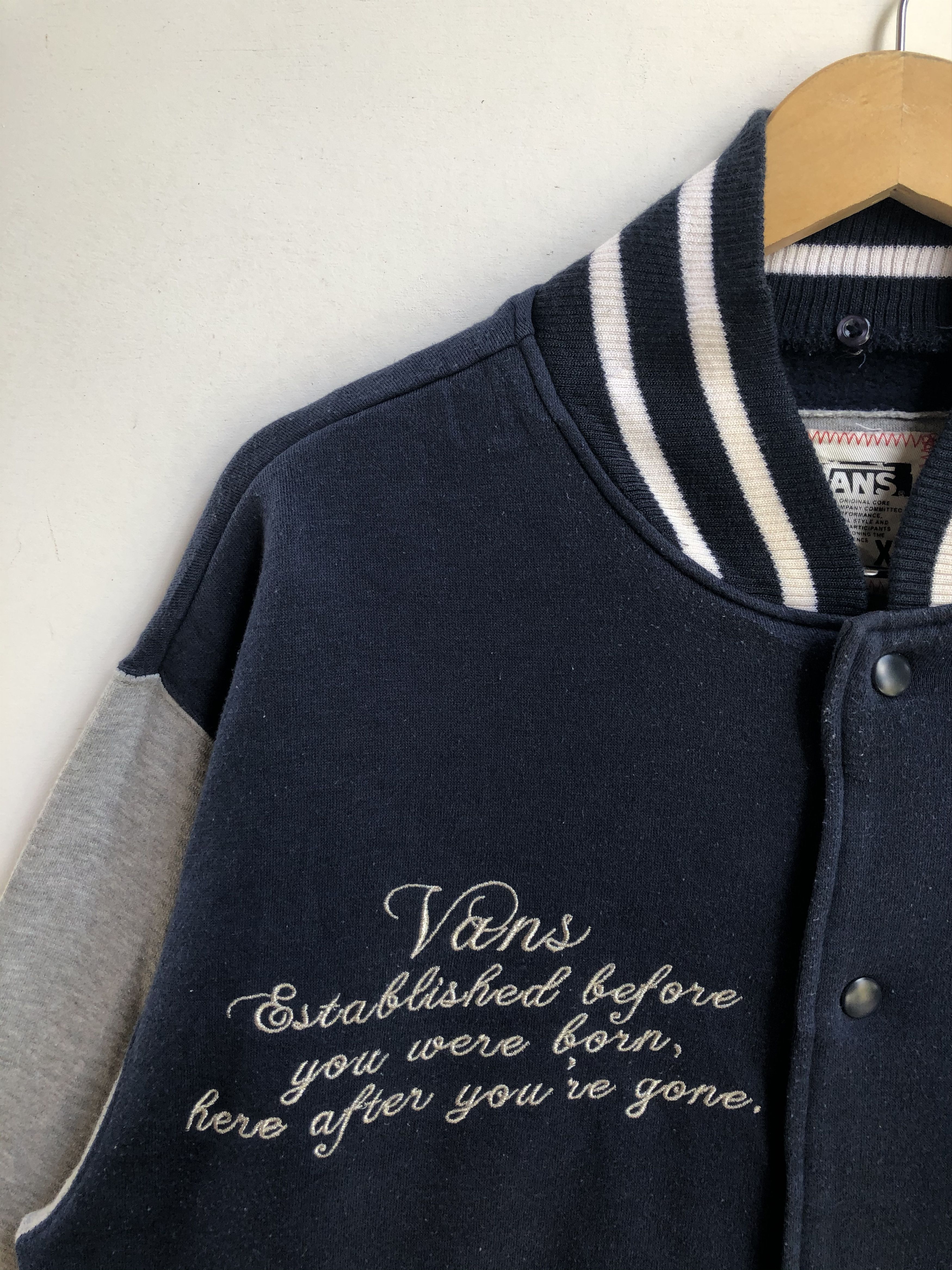 Vans VANS COTTON VARSITY SWEATER Size US XL / EU 56 / 4 - 5 Thumbnail