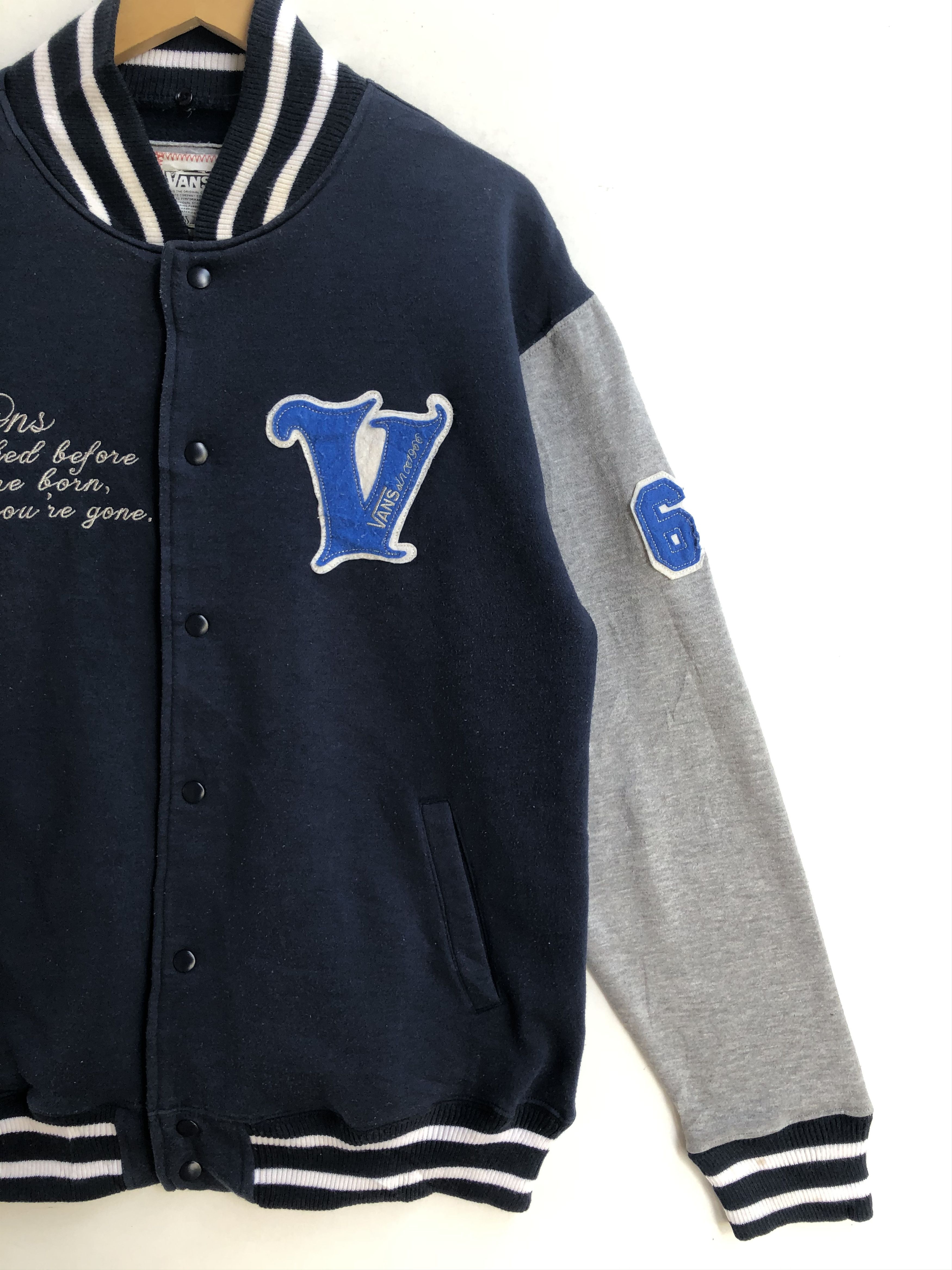 Vans VANS COTTON VARSITY SWEATER Size US XL / EU 56 / 4 - 4 Thumbnail