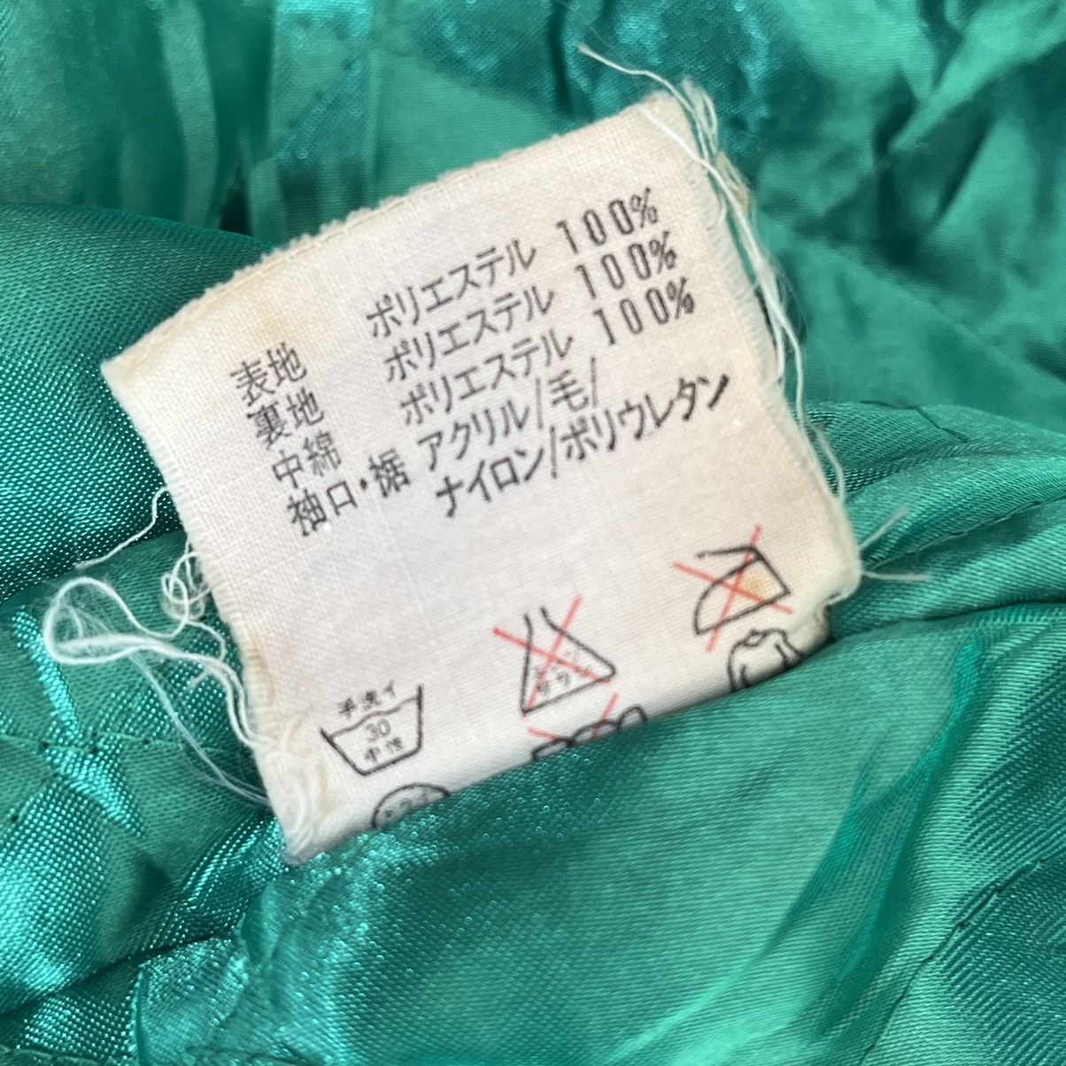 Adidas × Vintage Vintage Adidas Descente Green Varsity Jacket Japan Size US XL / EU 56 / 4 - 15 Thumbnail