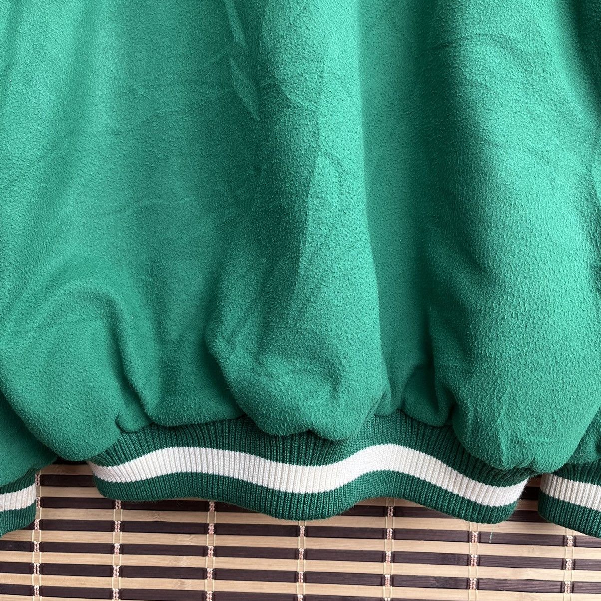 Adidas × Vintage Vintage Adidas Descente Green Varsity Jacket Japan Size US XL / EU 56 / 4 - 20 Thumbnail