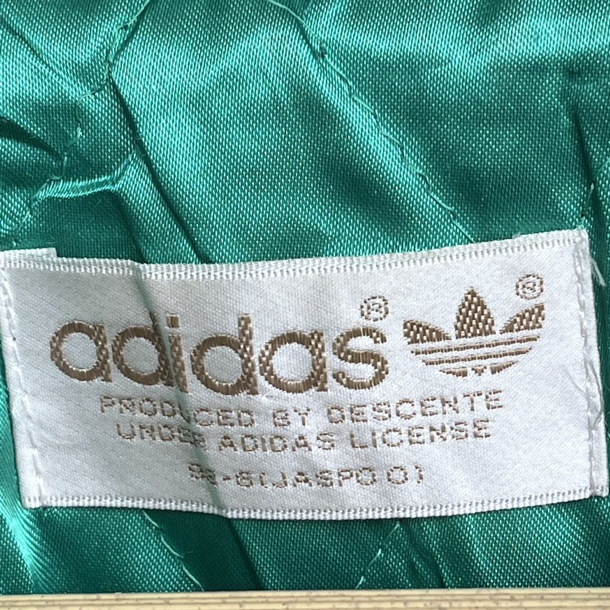 Adidas × Vintage Vintage Adidas Descente Green Varsity Jacket Japan Size US XL / EU 56 / 4 - 5 Thumbnail