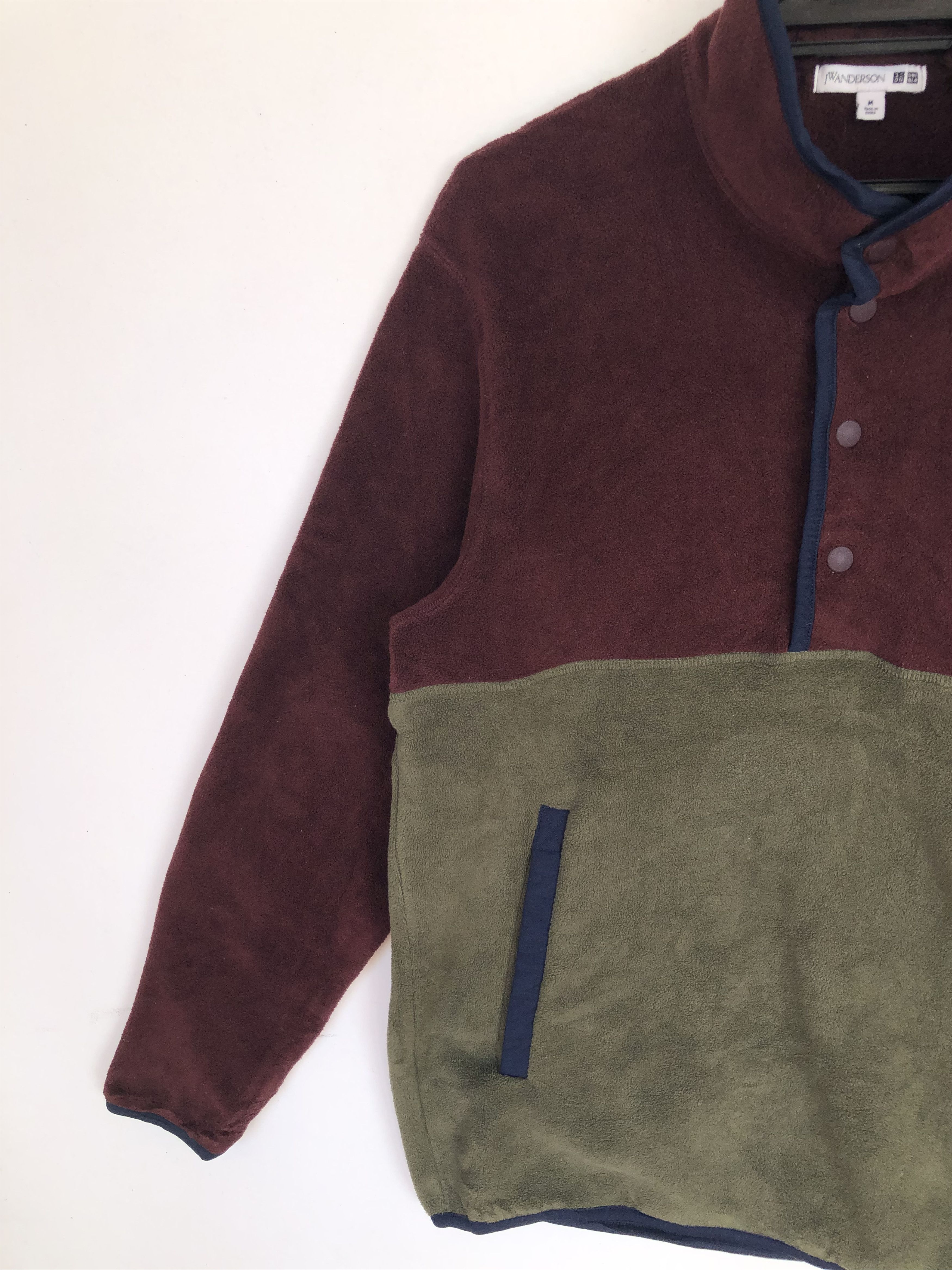 JW Anderson × Uniqlo J.W.ANDERSON x UNIQLO FLEECE PULLOVER JACKET Size US M / EU 48-50 / 2 - 5 Thumbnail