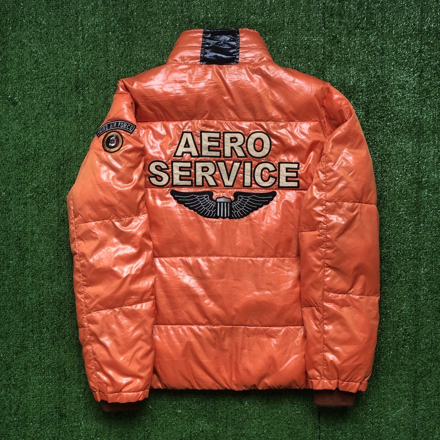 Vintage Avirex Aero Service Light Puffer Jacket