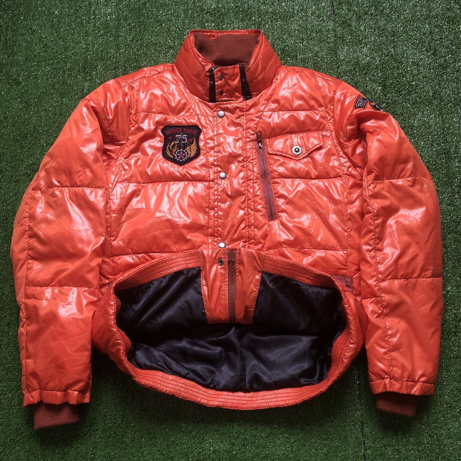 Avirex Vintage Avirex Aero Service Light Puffer Jacket Size US M / EU 48-50 / 2 - 2 Thumbnail